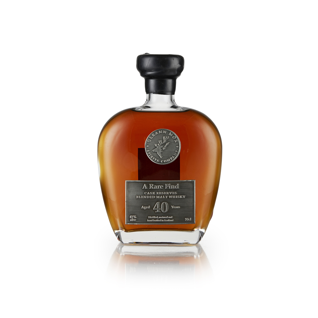 A RARE FIND CASK RESERVES 40 YEAR OLD BLENDED MALT - GLEANN MOR