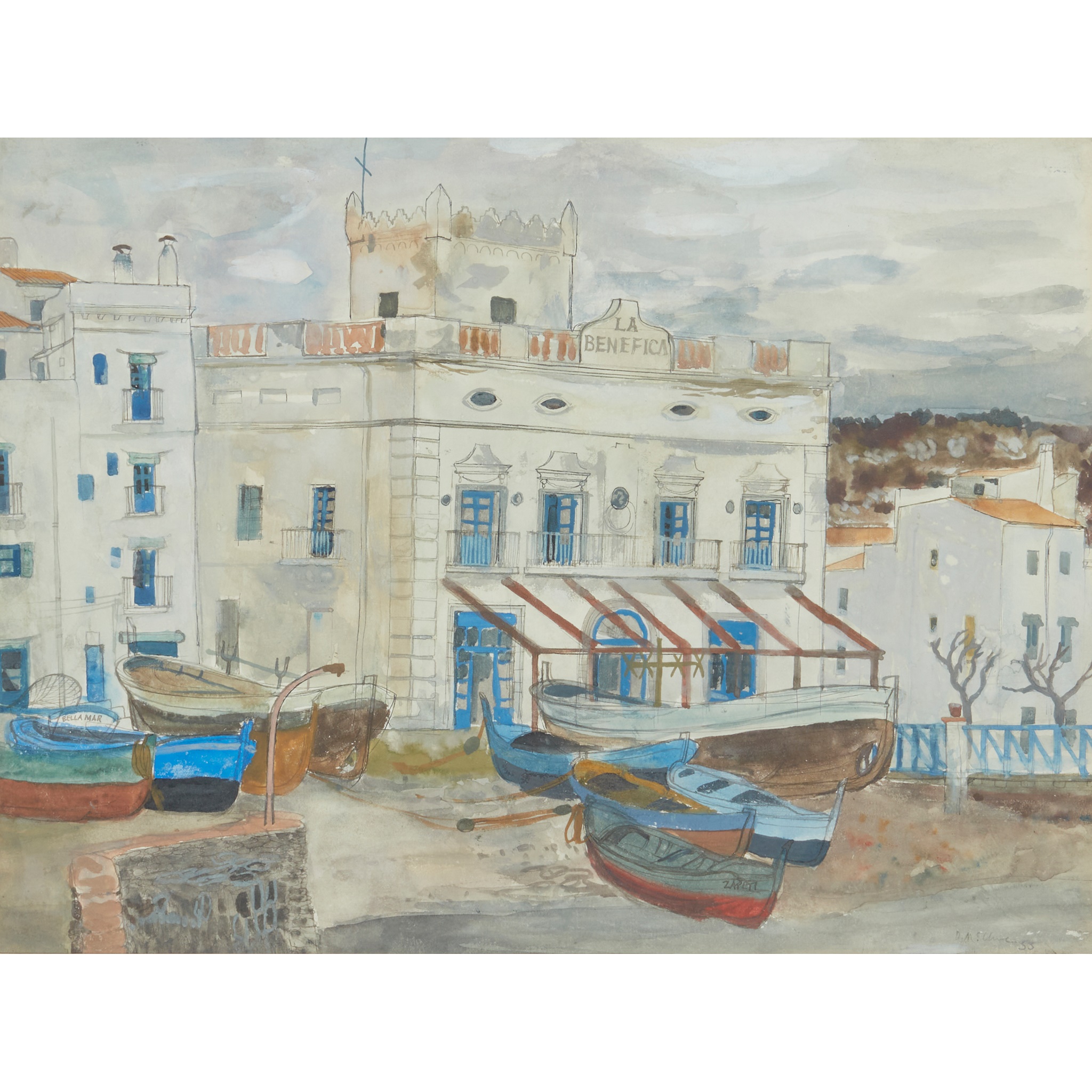 DAVID MCCLURE R.S.A., R.S.W., R.G.I. (SCOTTISH 1926-1998)