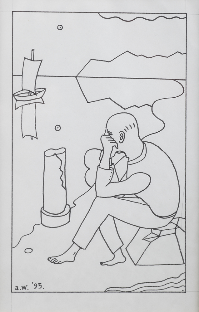 ADRIAN WISZNIEWSKI R.S.A (SCOTTISH B.1958)