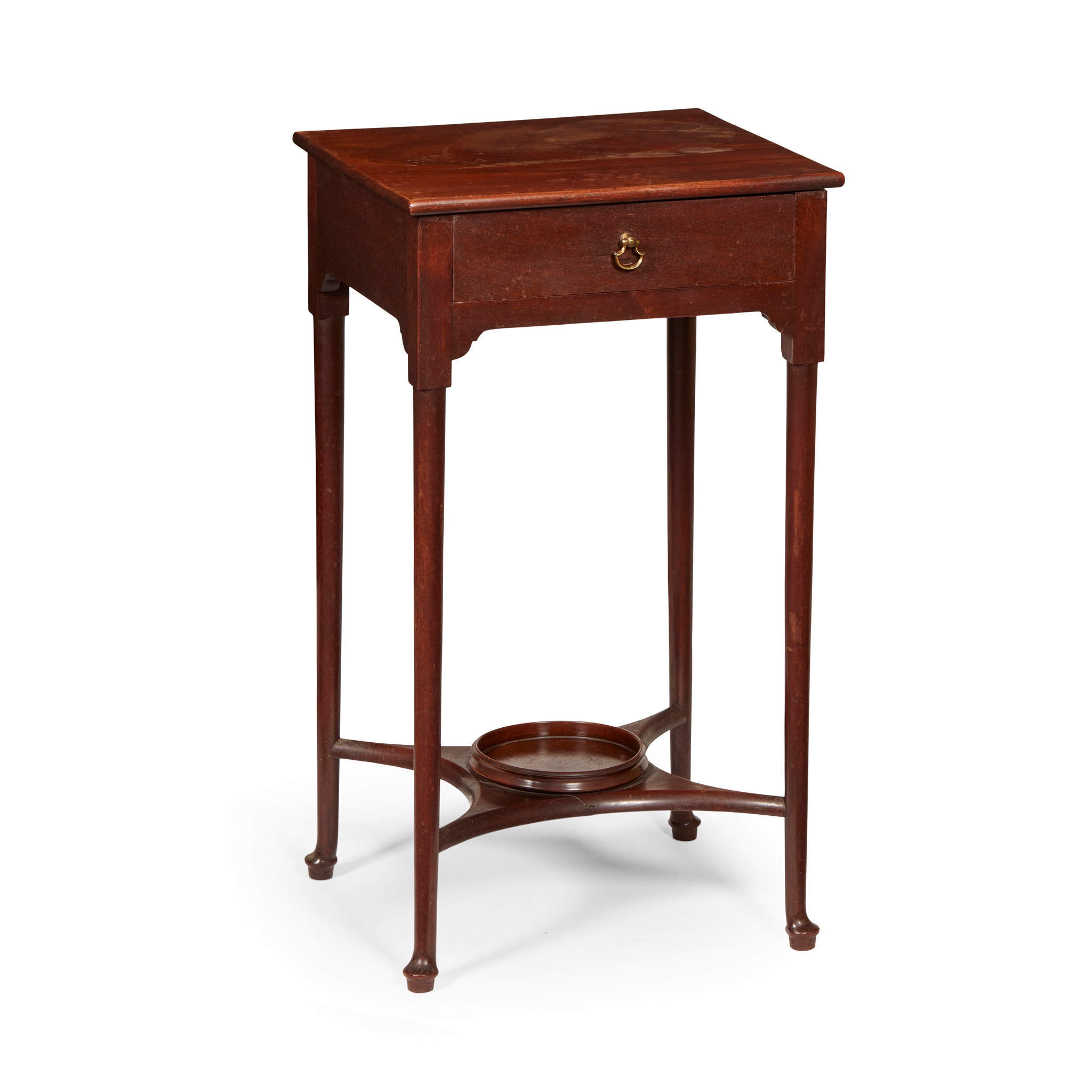 EARLY GEORGE III MAHOGANY URN TABLE