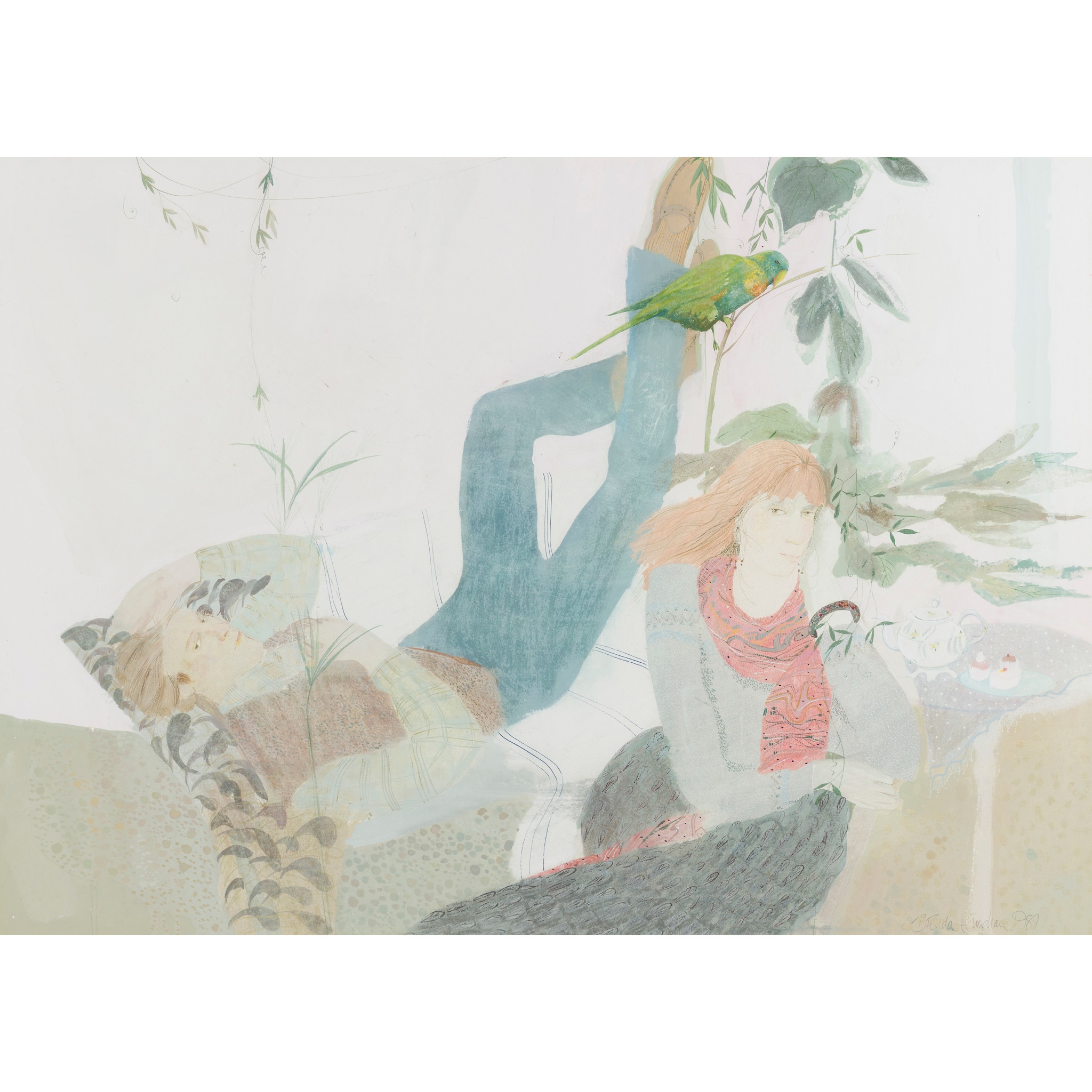 BRENDA LENAGHAN R.S.W. (SCOTTISH 1941-2020)