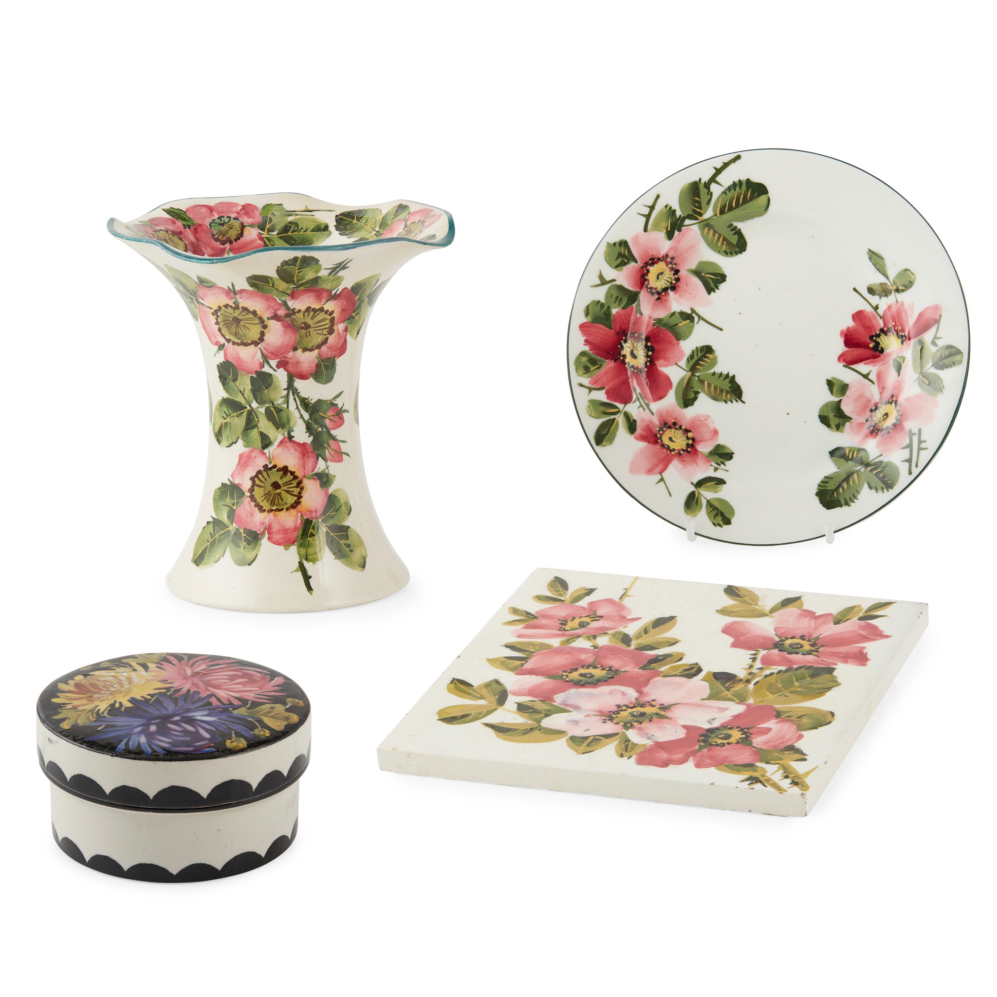 A WEMYSS WARE LOW POMADE