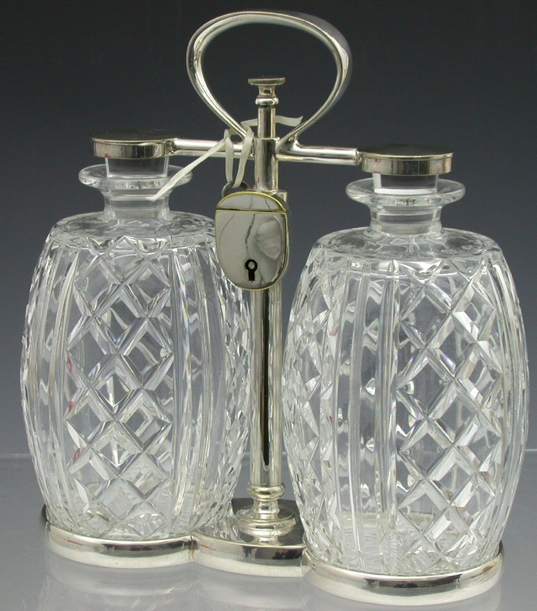 A Hukin and Heath electroplated tantalus,