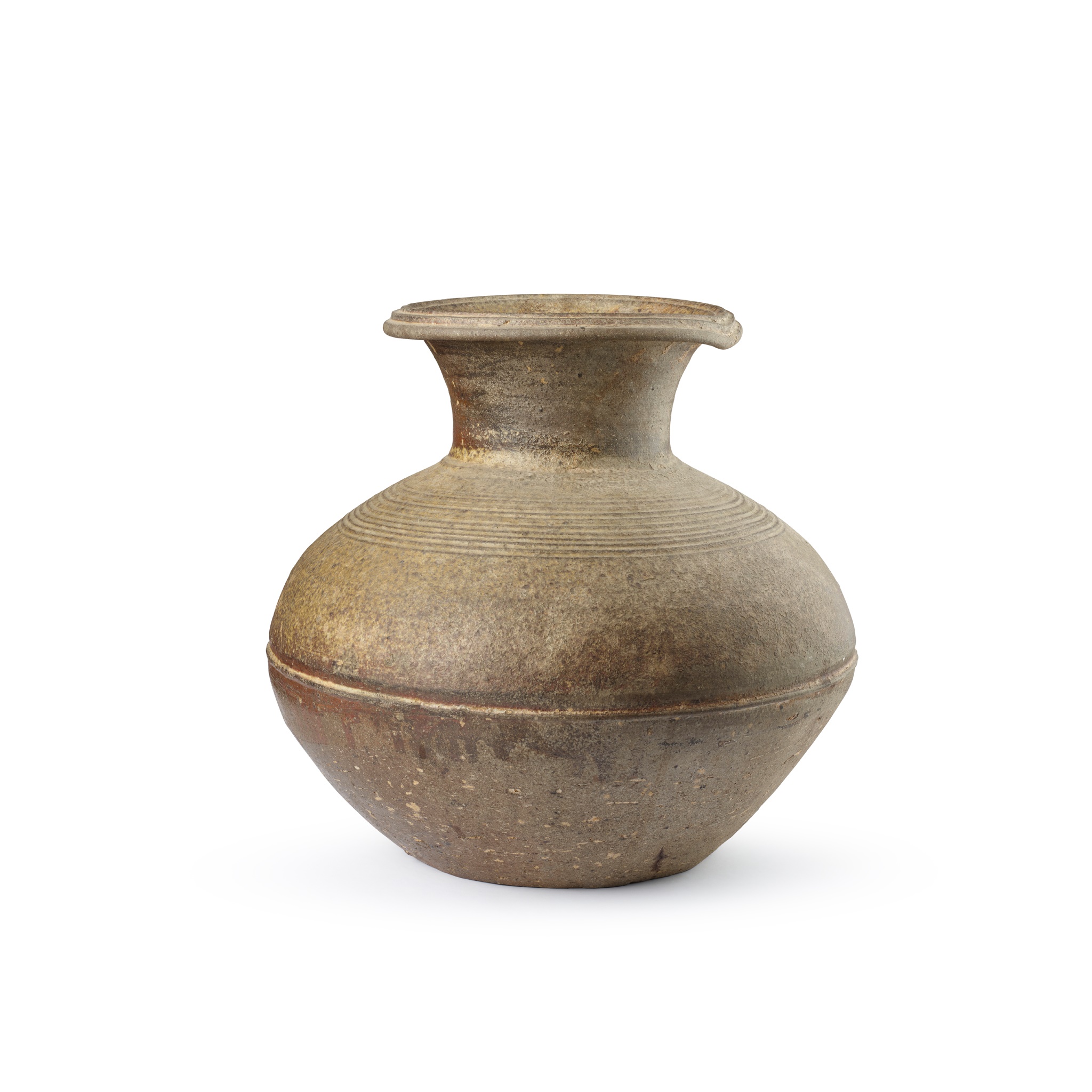 LARGE STONEWARE JAR, HU