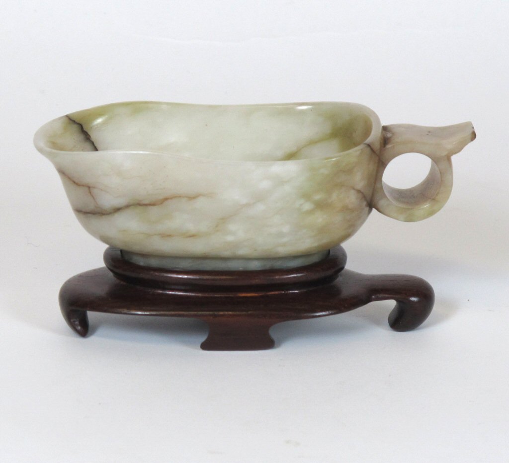 CHINESE JADE LIBATION CUP
