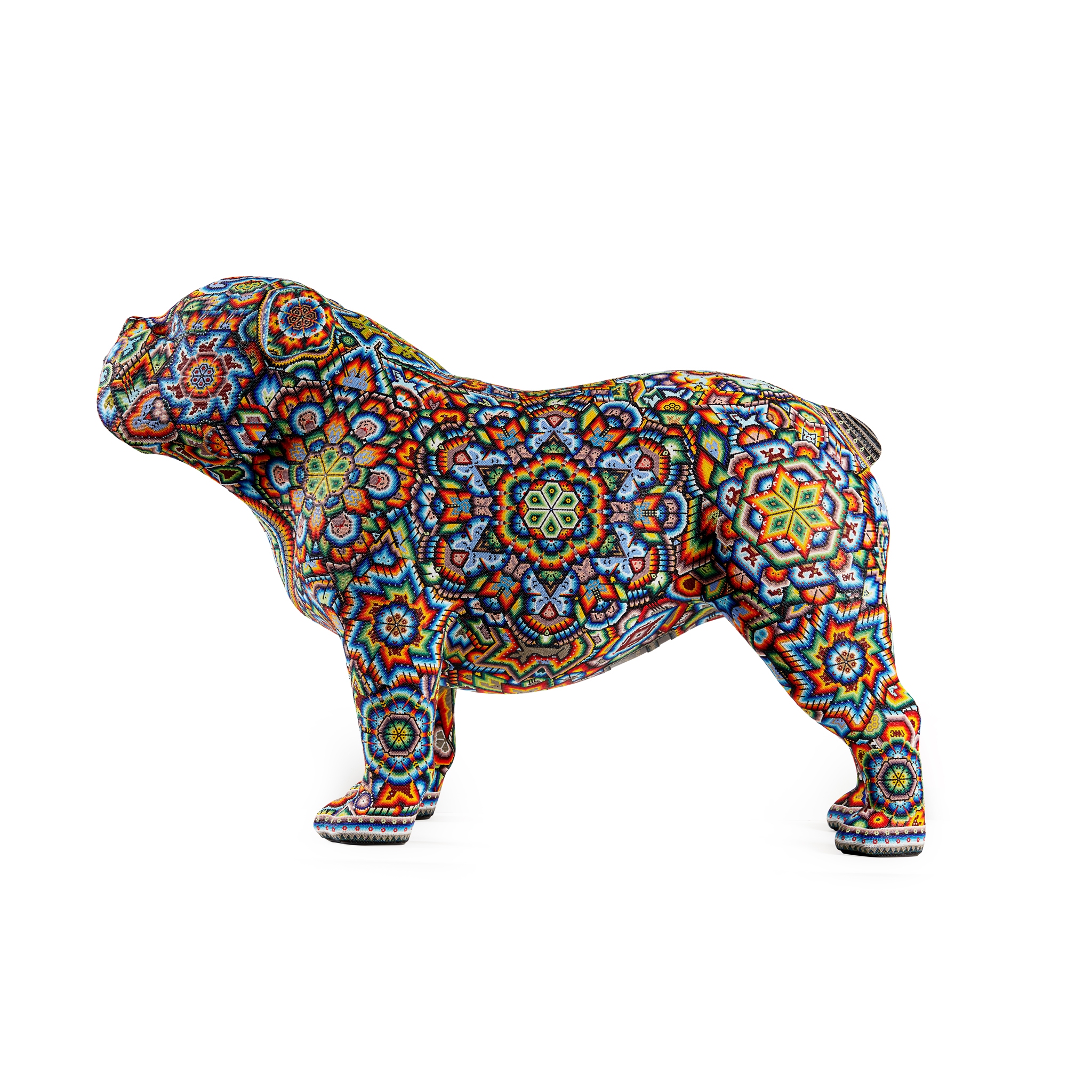 CHROMA A.K.A. RICK WOLFRYD (AMERICAN 1953-) IN COLLABORATION WITH HUICHOL ARTISANS