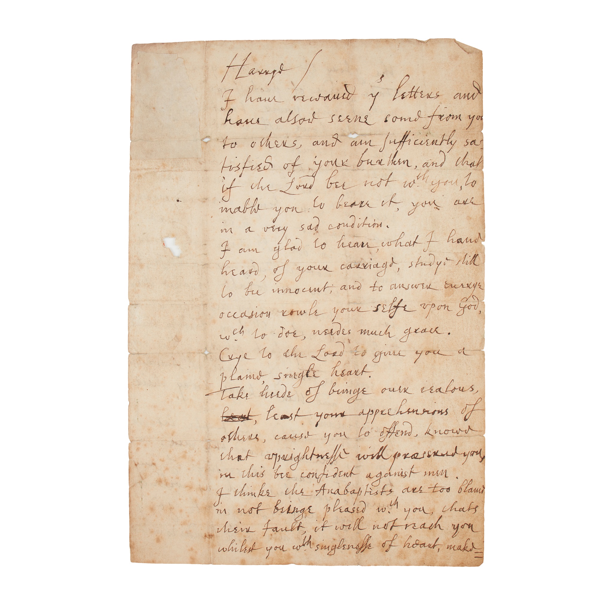 Cromwell, Oliver (1599-1658), Lord Protector of England, Scotland and Ireland