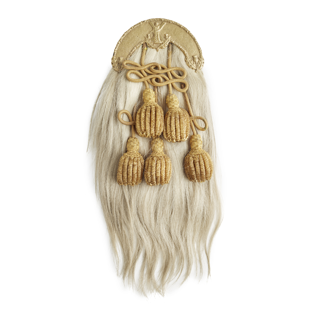 A LATE VICTORIAN BLACK WATCH OFFICER'S DRESS SPORRAN