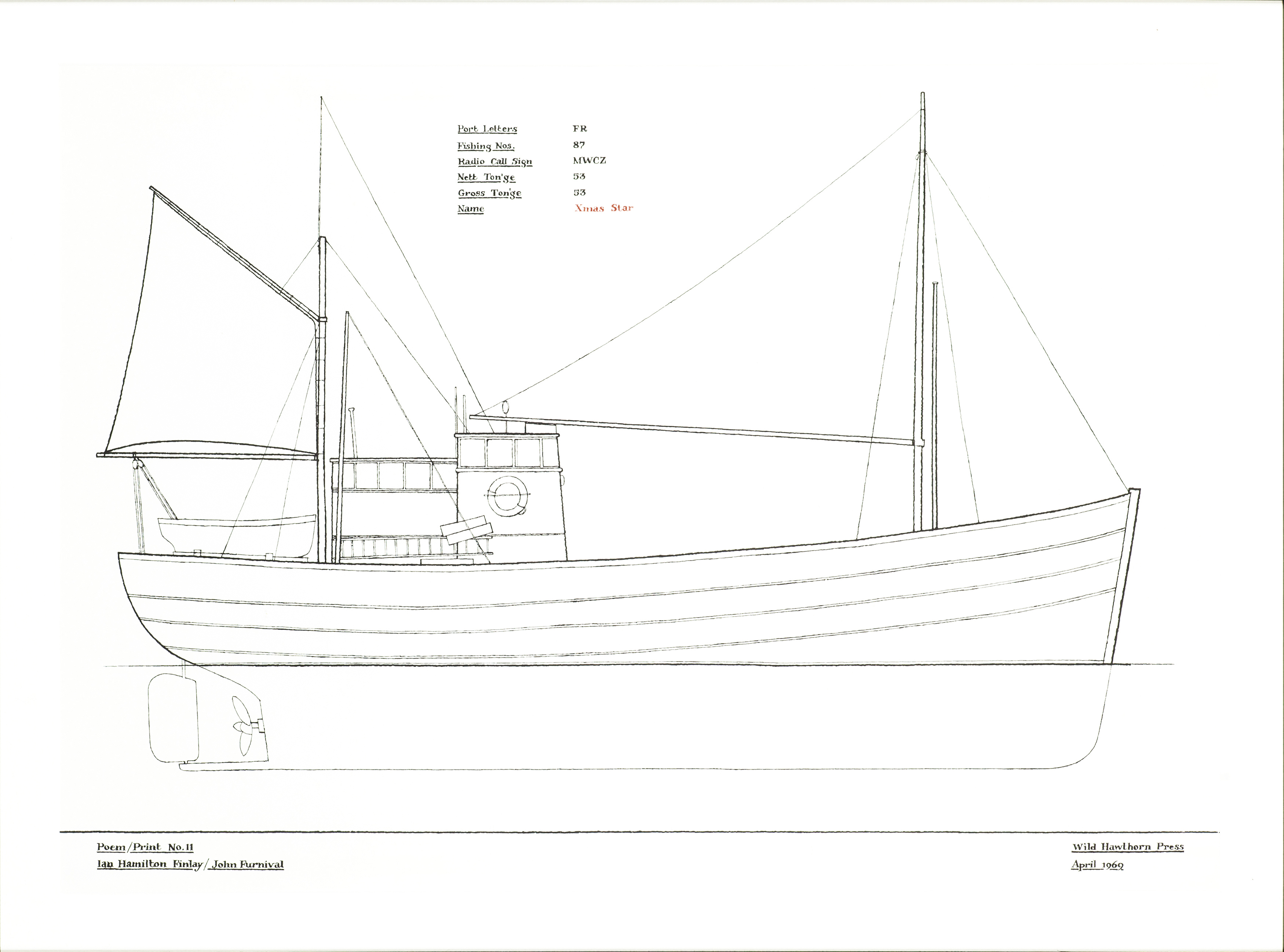 IAN HAMILTON FINLAY AND JOHN FURNIVAL (SCOTTISH 1925-2006)