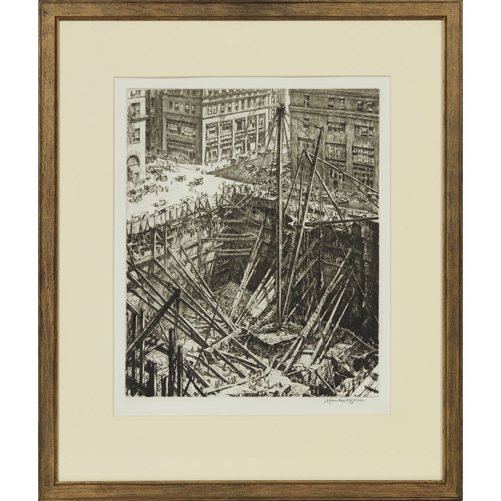 SIR MUIRHEAD BONE H.R.S.A., H.R.W.S., H.A.R.I.B.A., L.L.B., D.LITT (SCOTTISH 1876-1953)