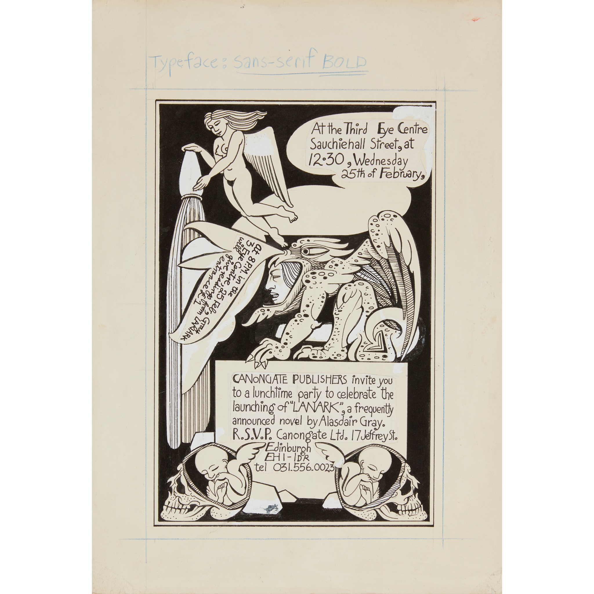 ALASDAIR GRAY (SCOTTISH 1934-2019)