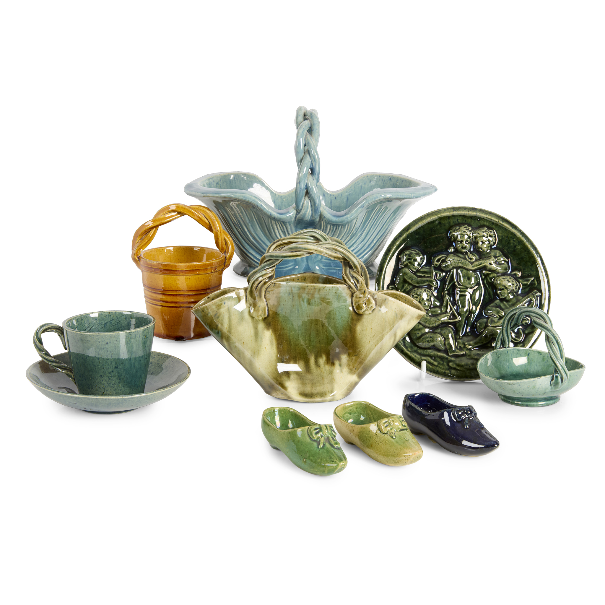 COLLECTION OF DUNMORE POTTERY