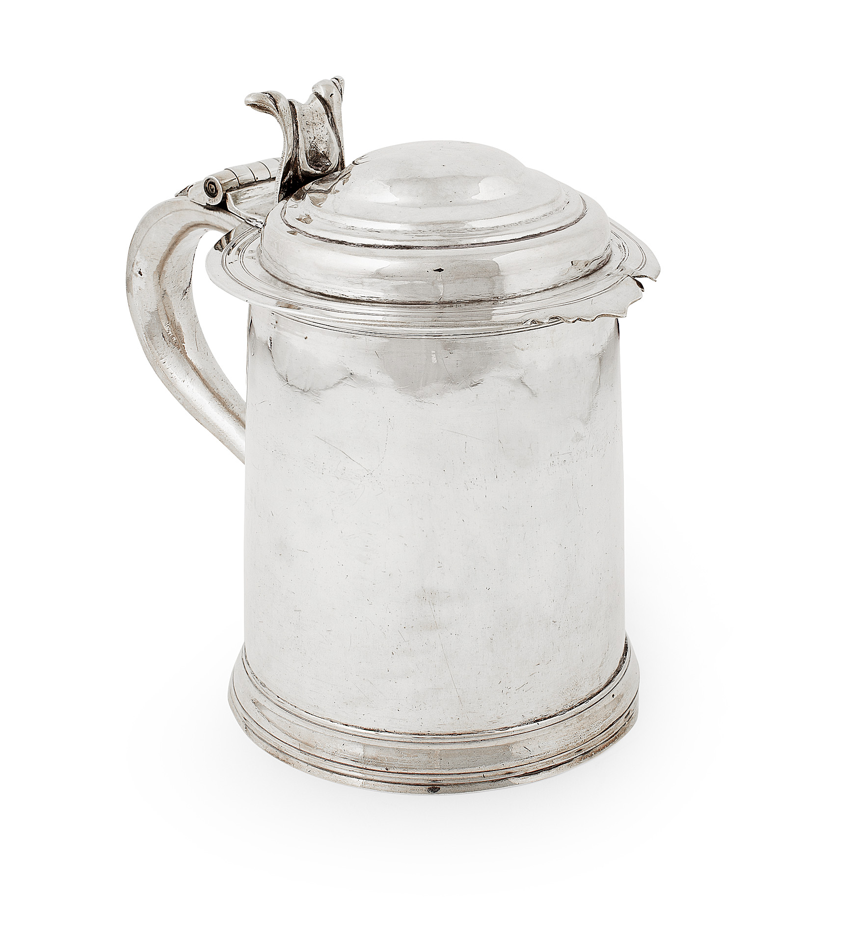 A Queen Anne tankard