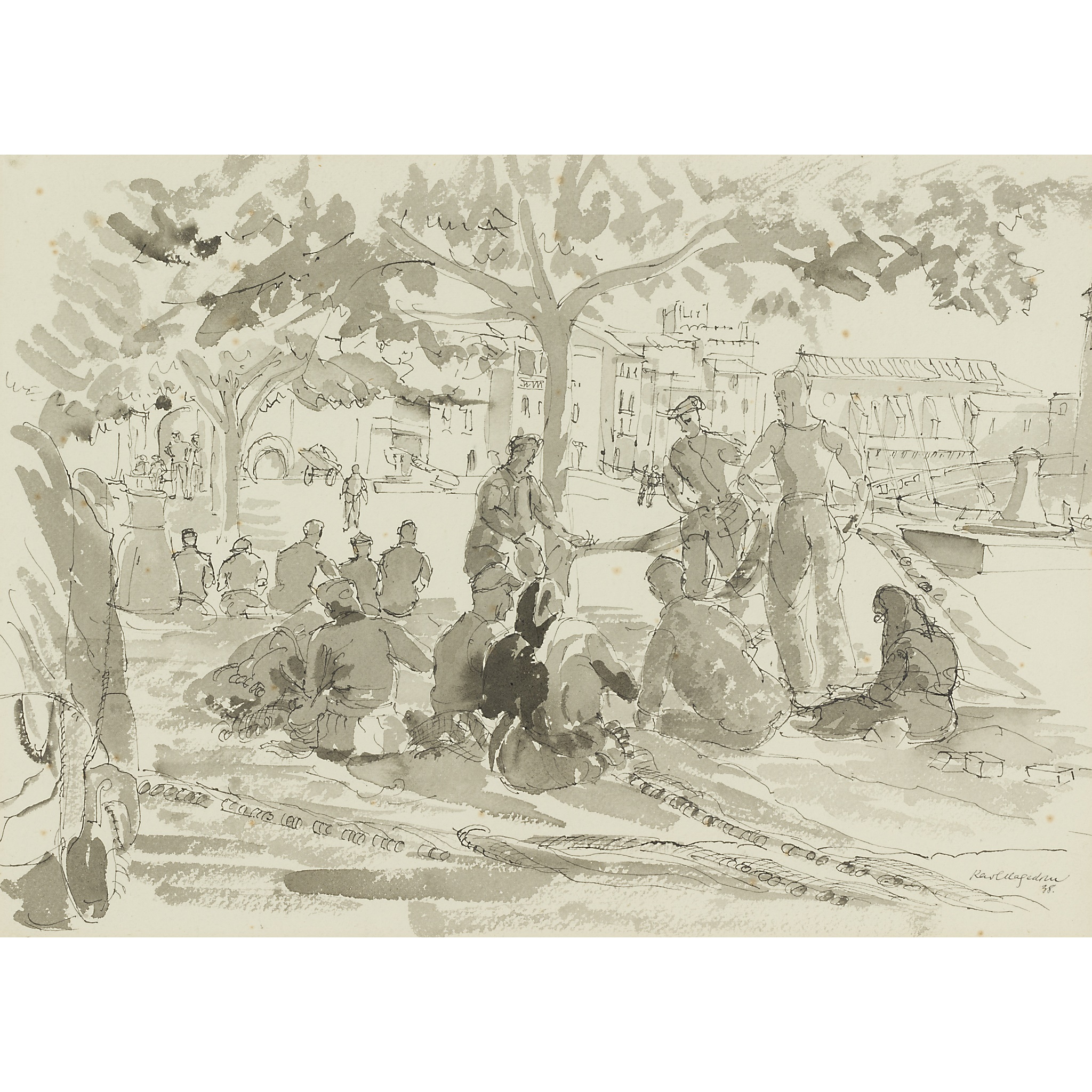 KARL HAGEDORN (GERMAN-AMERICAN 1889-1969)