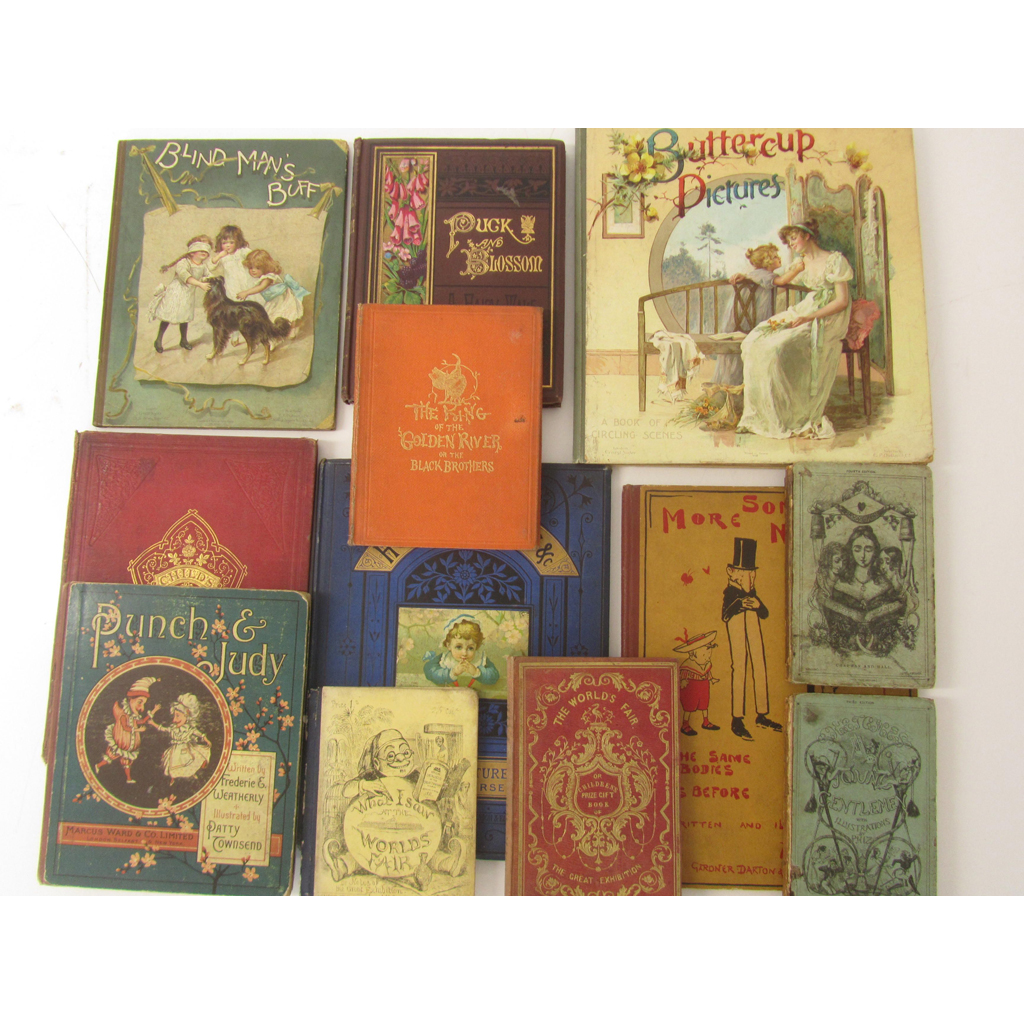 Children's books, 63 volumes, including