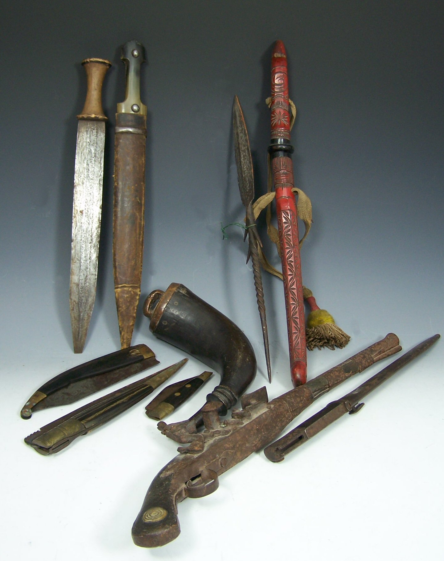 A large folding knife