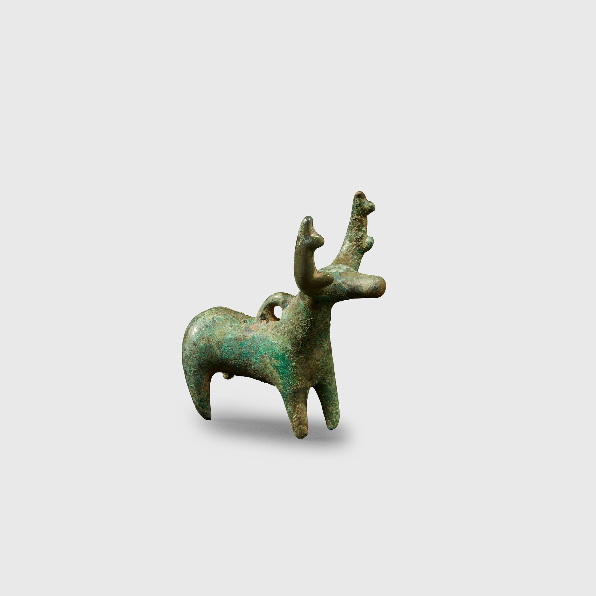 LURISTAN BRONZE DEER FIGURE