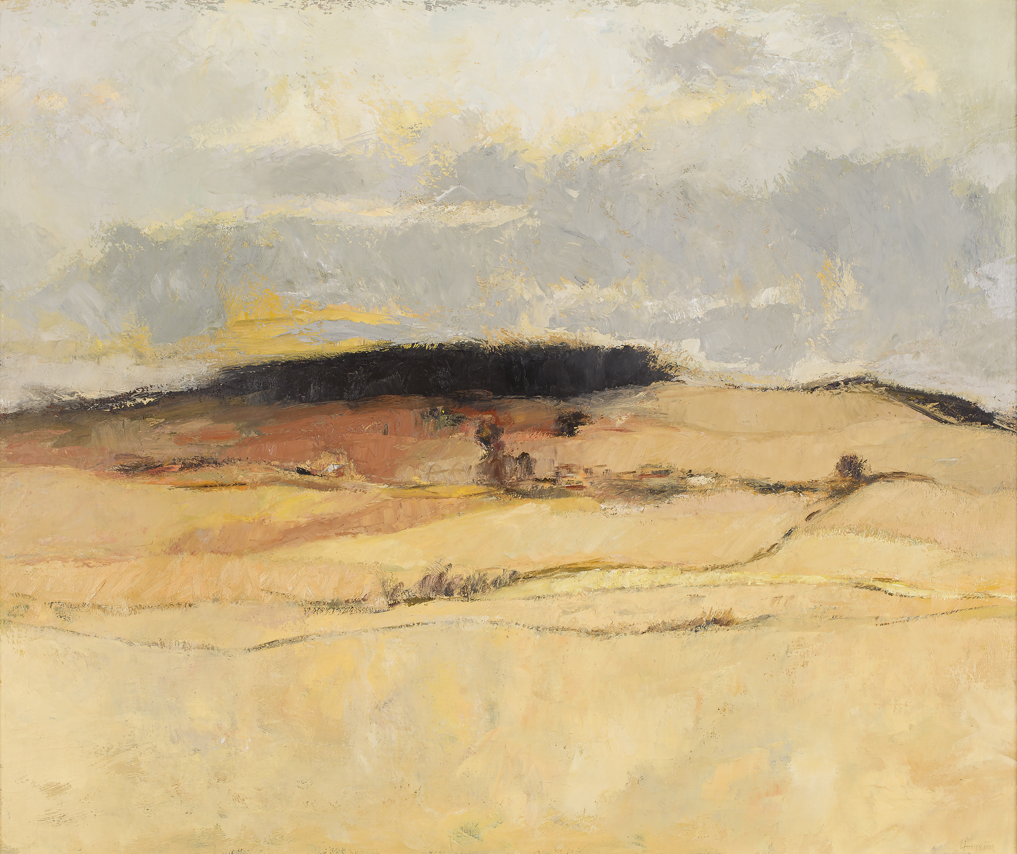 JOHN HOUSTON O.B.E., R.S.A., R.S.W., R.G.I., S.S.A. (SCOTTISH 1930-2008)