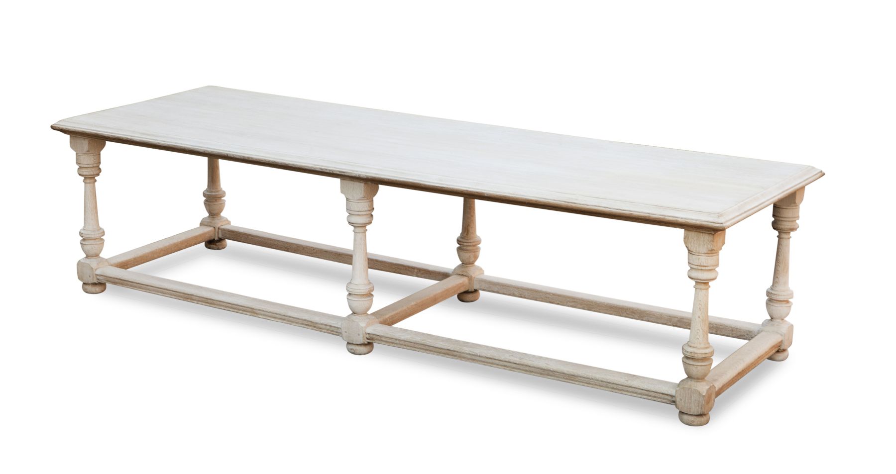 LIMED OAK REFECTORY TABLE