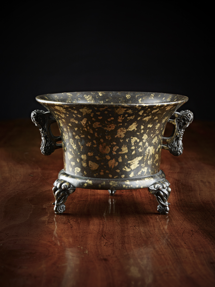 CHINESE BRONZE CENSOR