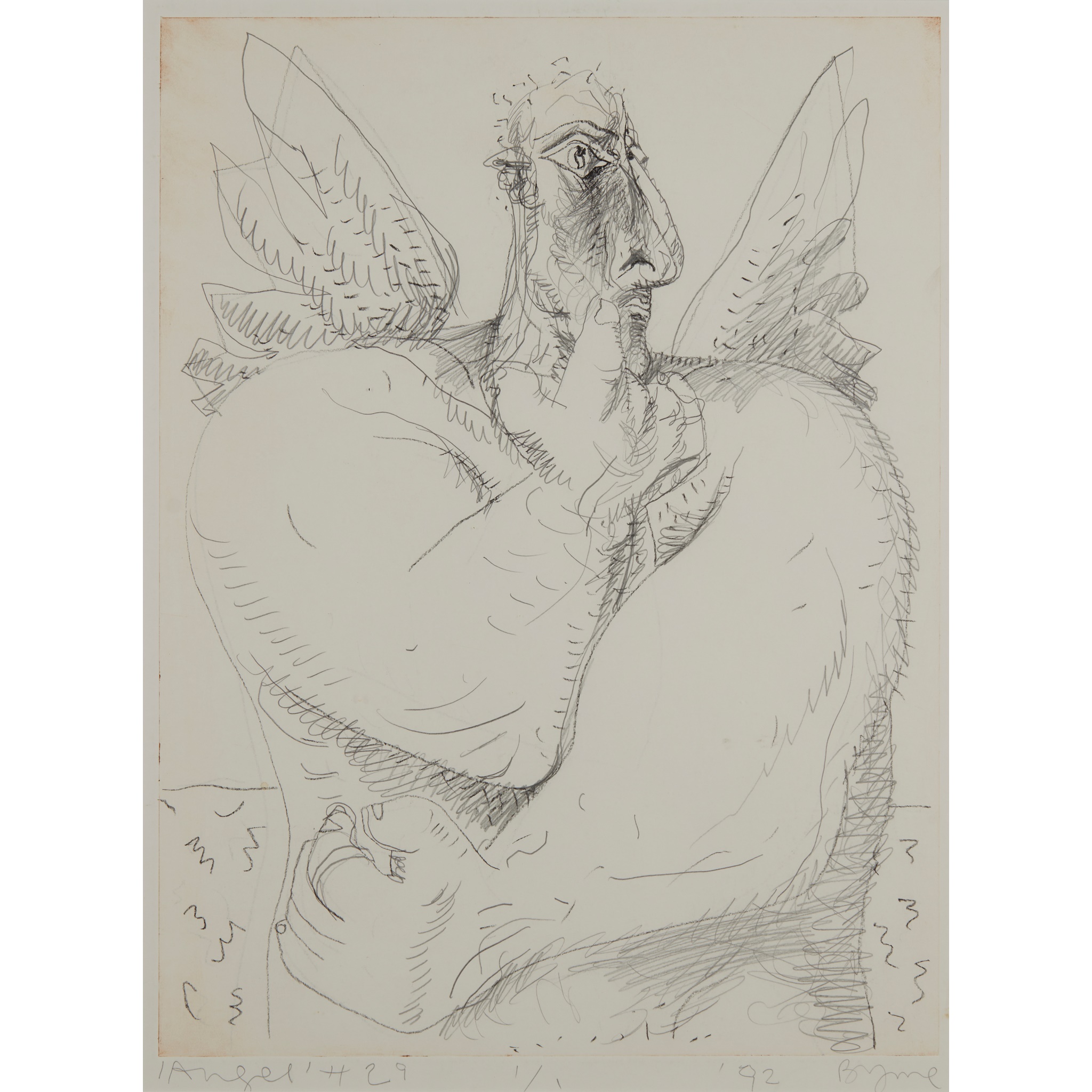 JOHN BYRNE R.S.A. (SCOTTISH 1940 - 2023)