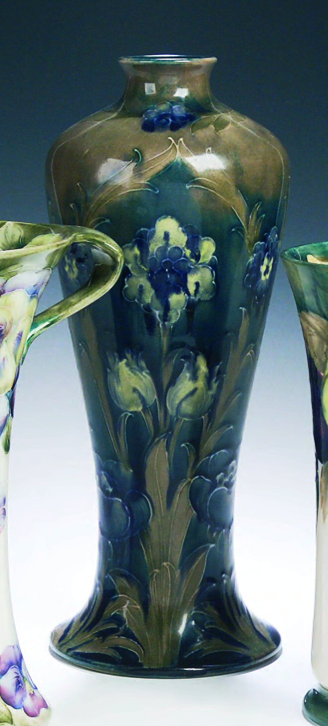 A Moorcroft shouldered baluster vase,