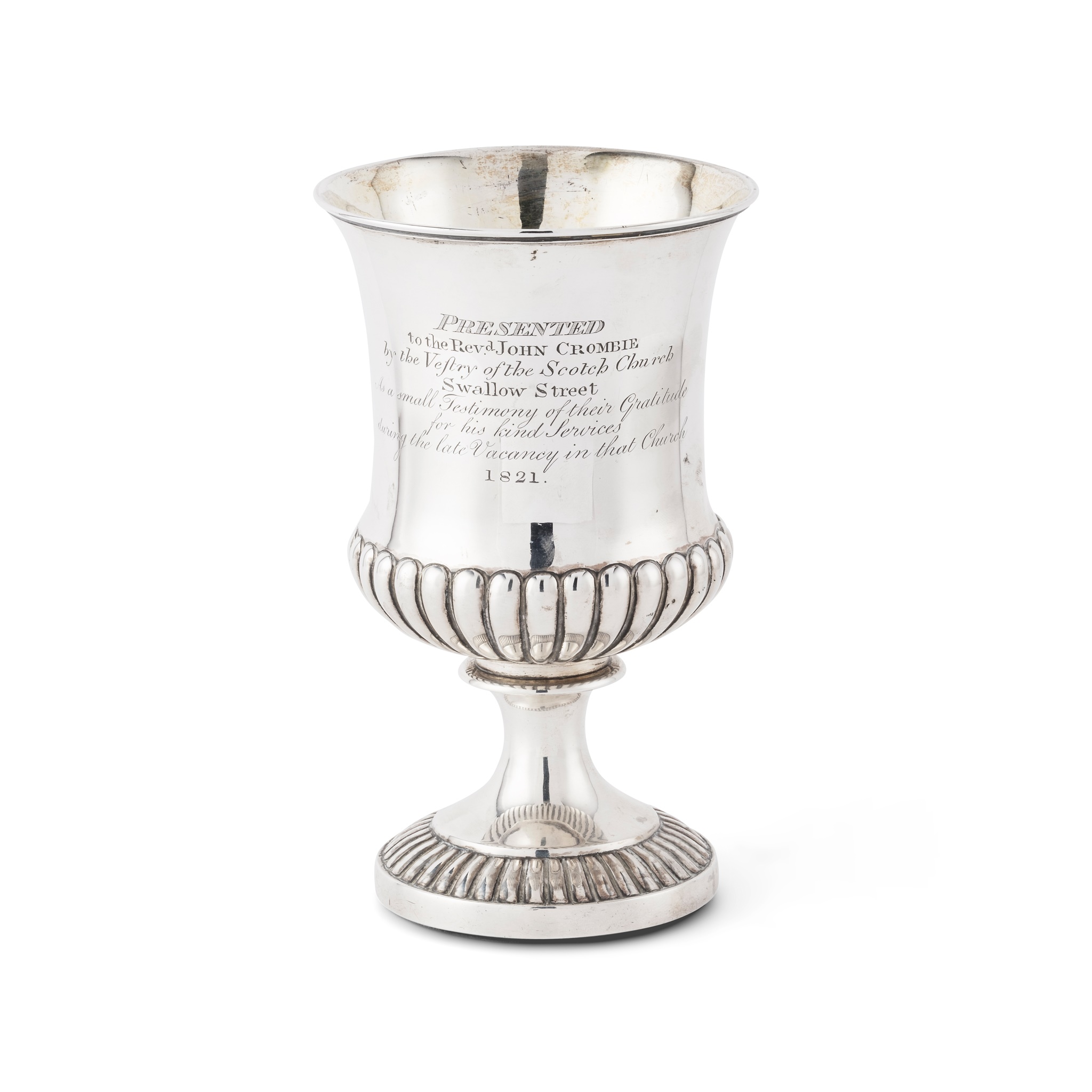 A George III presentation cup