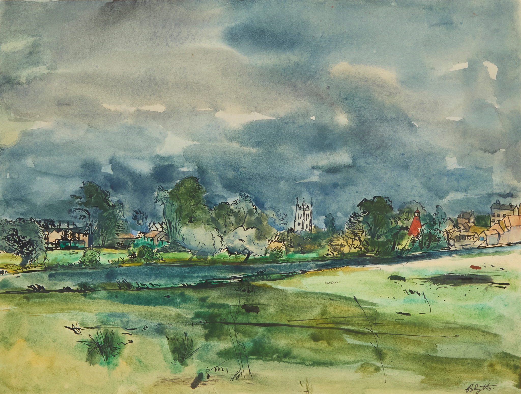 ROBERT HENDERSON BLYTH R.S.A., R.S.W. (SCOTTISH 1919-1970)