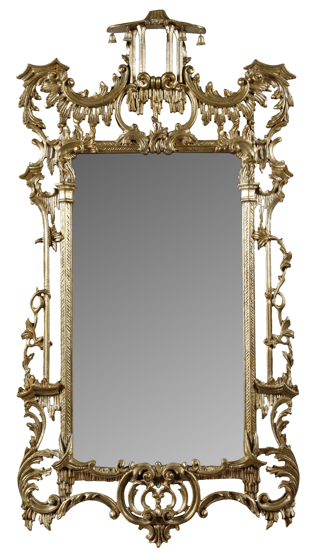 CHINESE CHIPPENDALE STYLE MIRROR