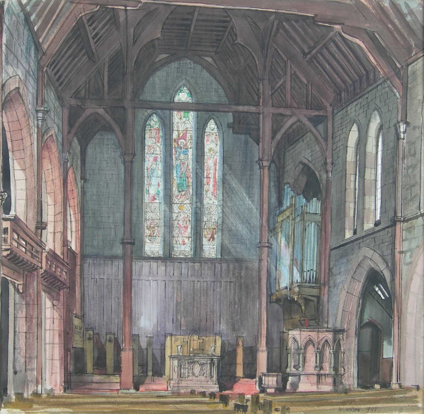 WILLIAM WILSON R.S.W., R.S.A (SCOTTISH 1905-1972)