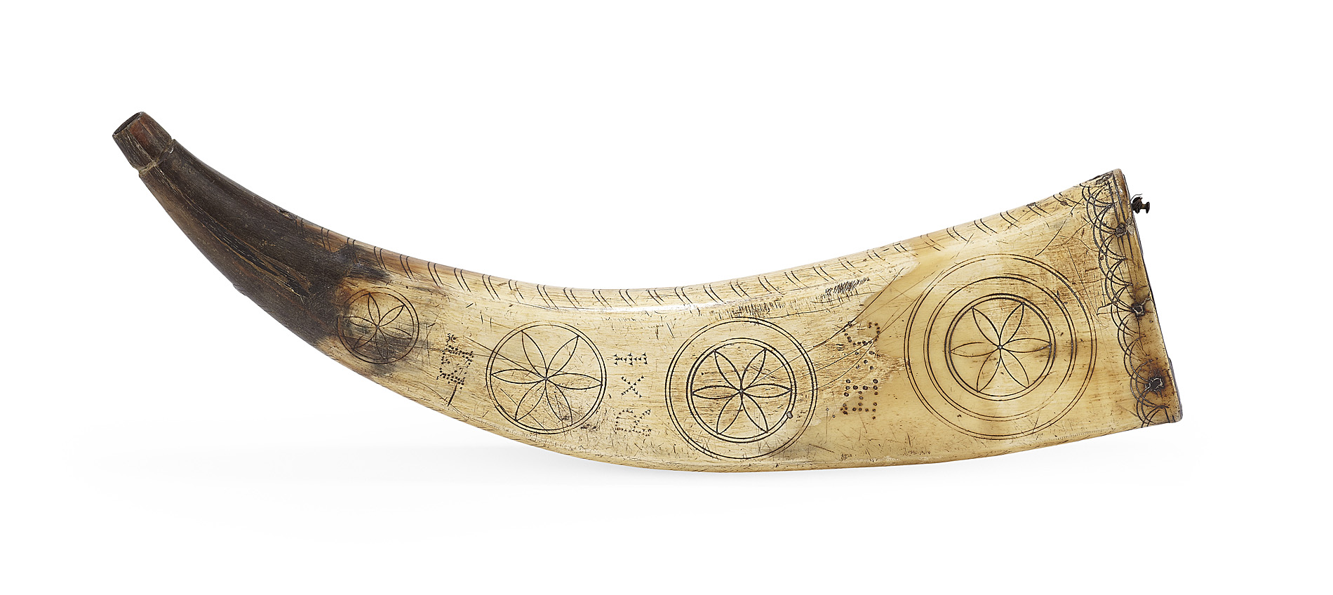 SCOTTISH POWDER HORN