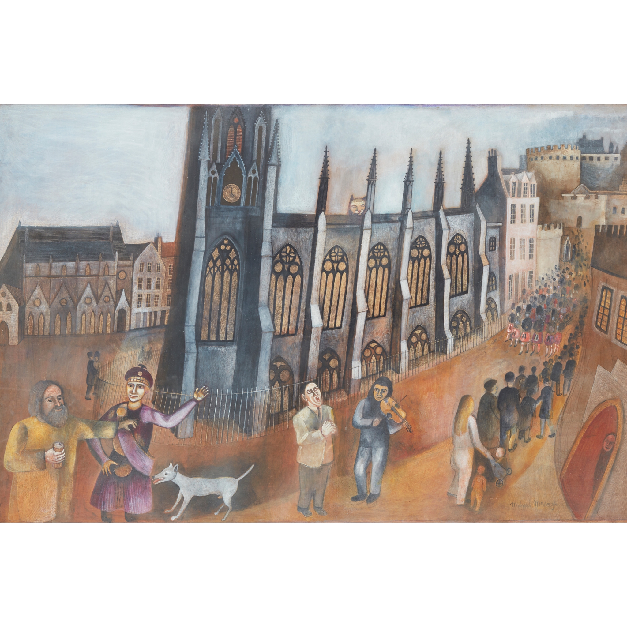 MICHAEL MCVEIGH (SCOTTISH 1957-)