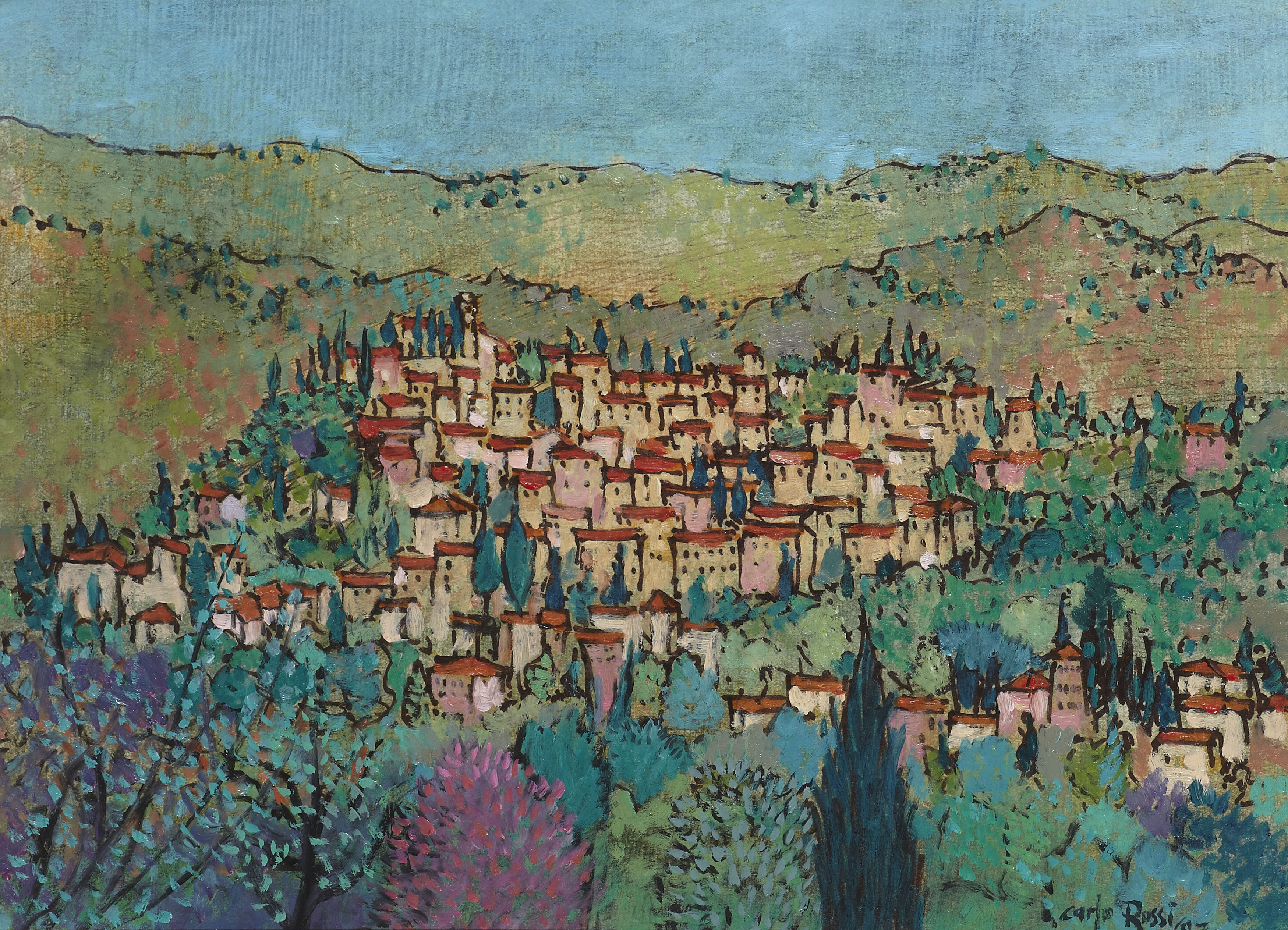 CARLO ROSSI R.S.W., R.G.I (SCOTTISH 1921-2010)