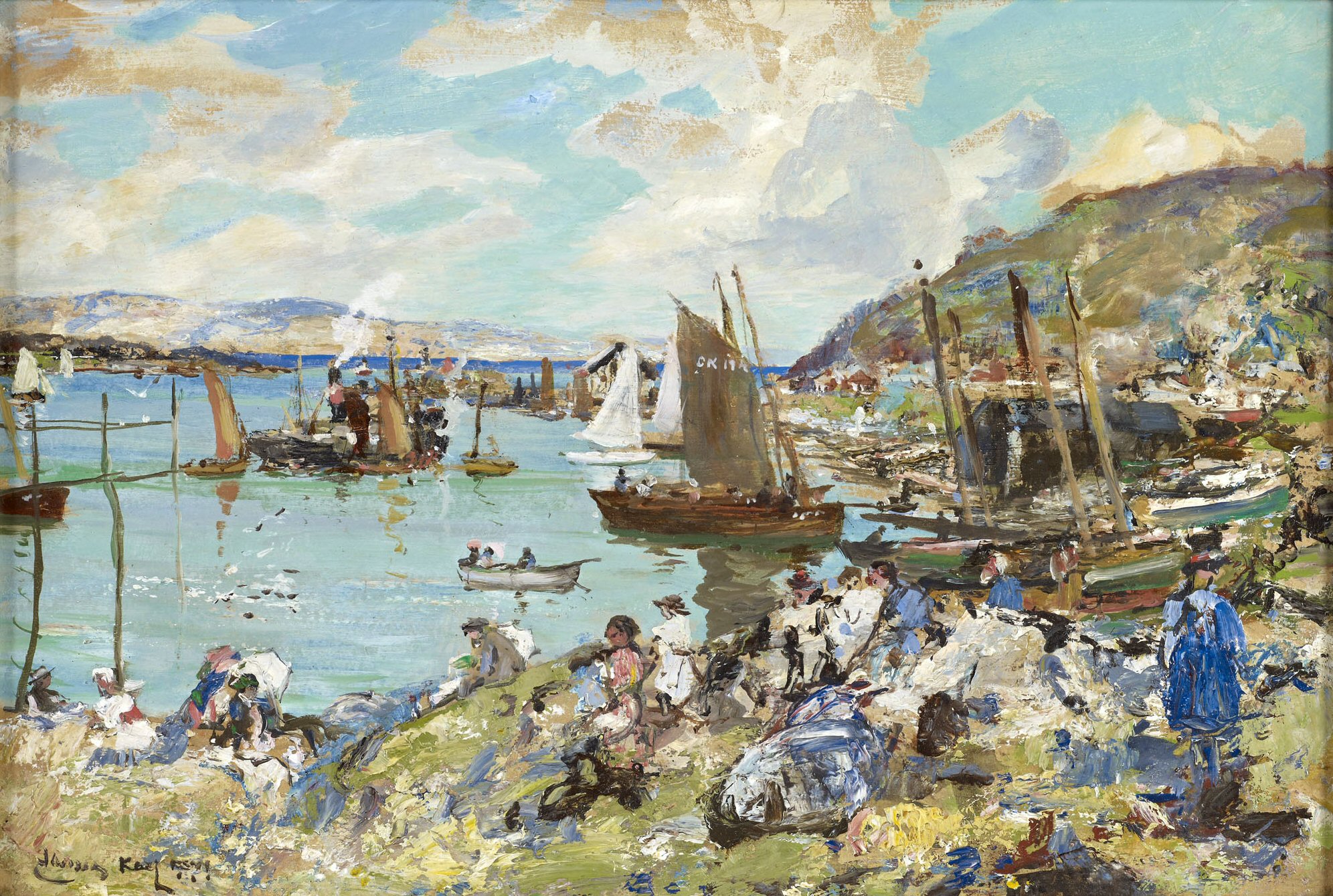 JAMES KAY R.S.A., R.S.W (SCOTTISH 1858-1942)