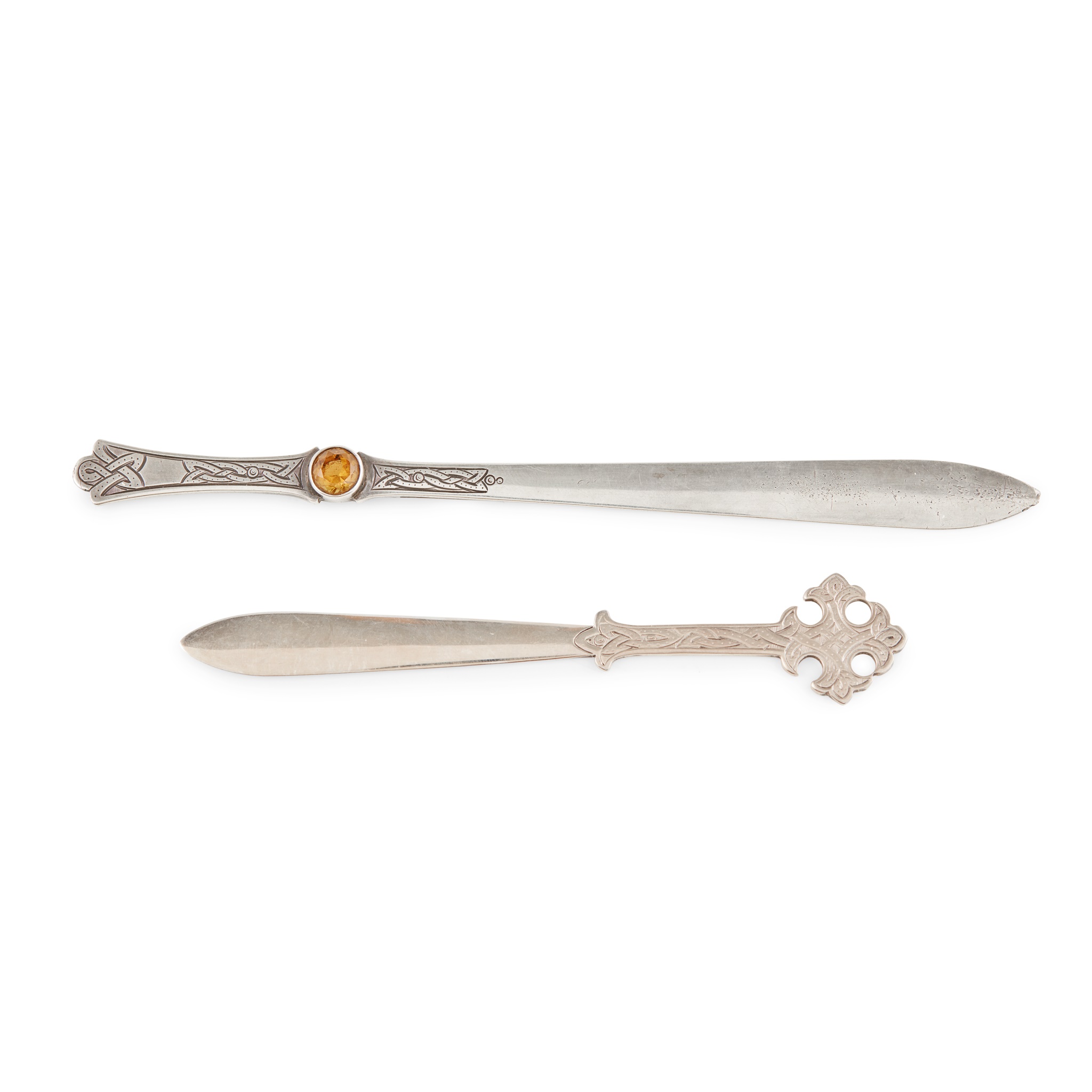 BALLATER – TWO SCOTTISH PROVINCIAL BOOK MARK / LETTER OPENERS