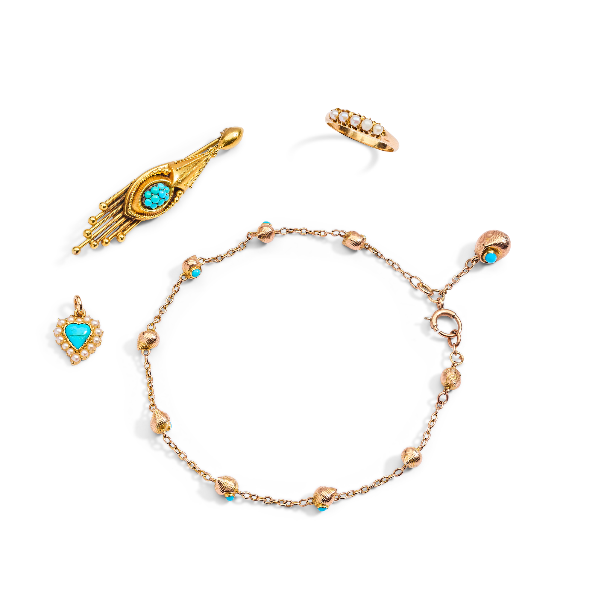 A collection of jewellery