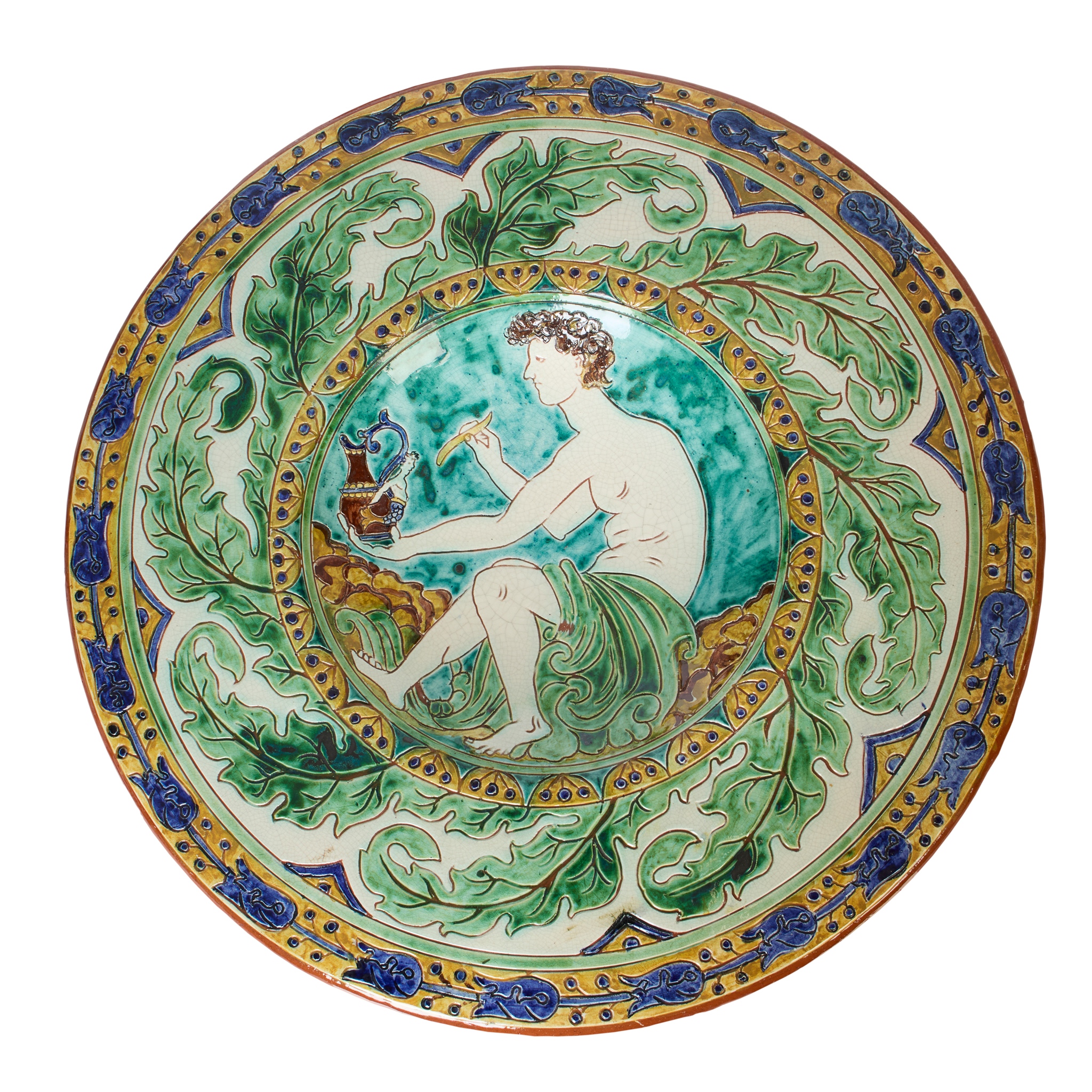 CARLO MANZONI (1855-1910) FOR MINERVA ART WARE MANUFACTURERS