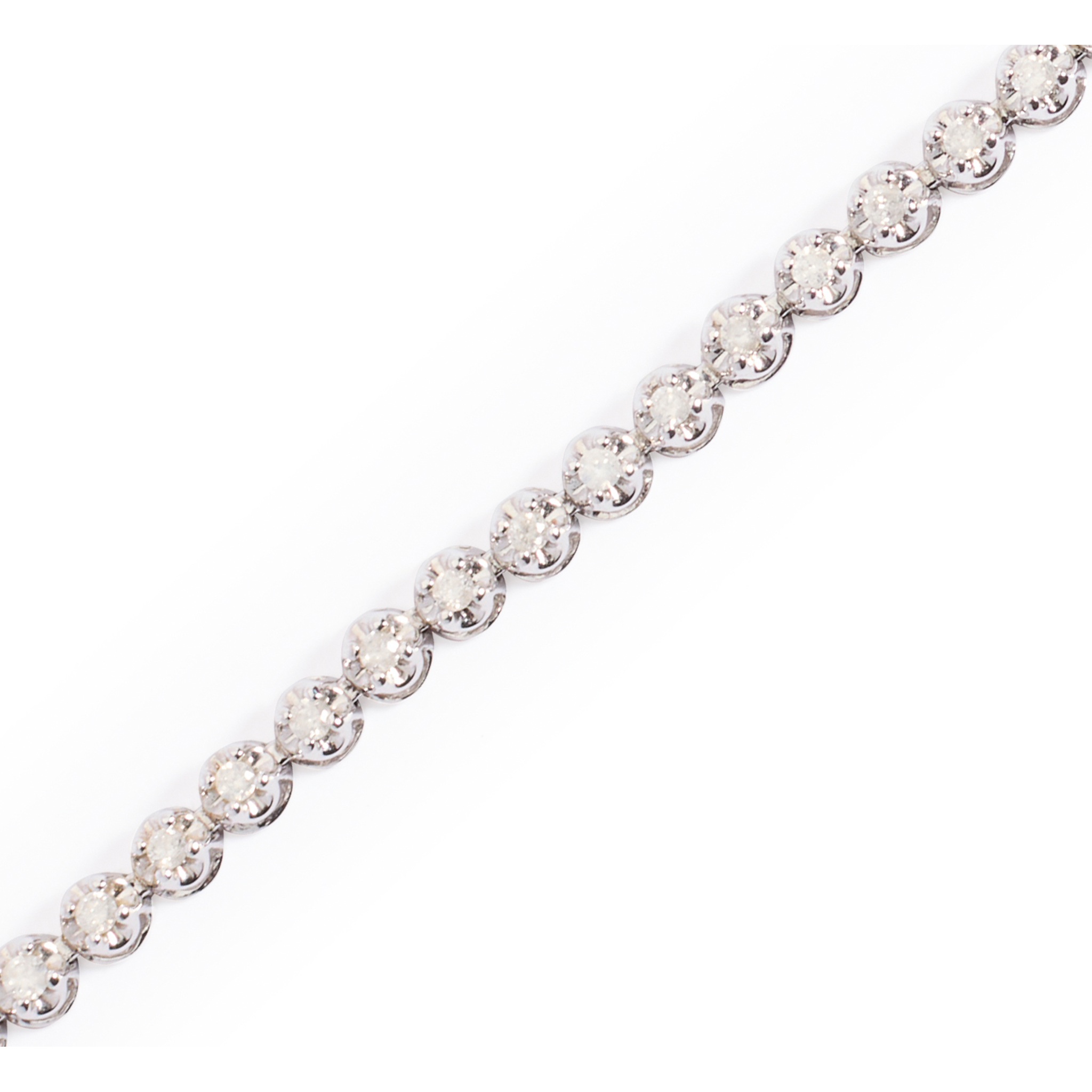 A diamond bracelet