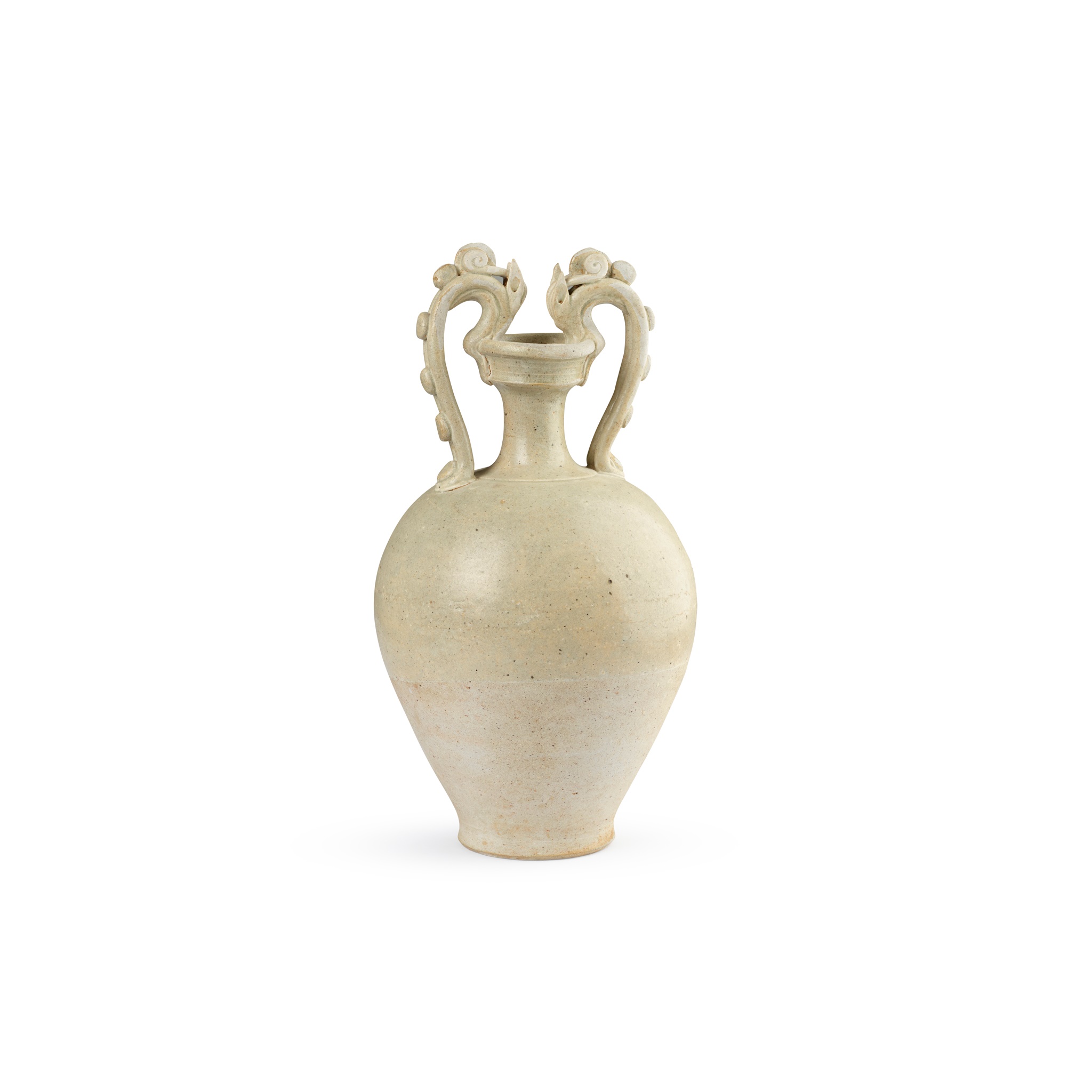 STRAW-GLAZED POTTERY AMPHORA