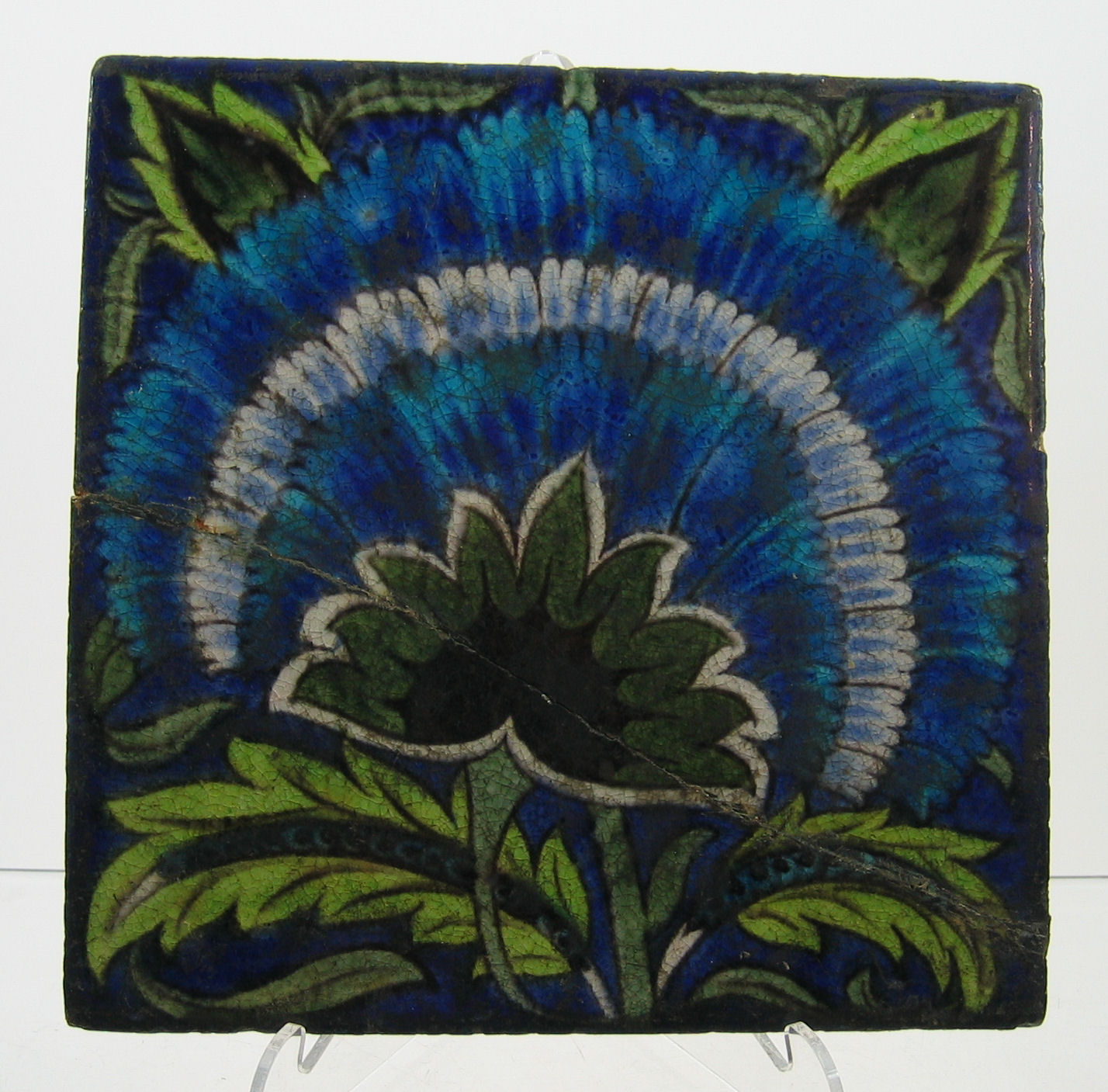 William de Morgan (1839-1917) An eight inch tile,