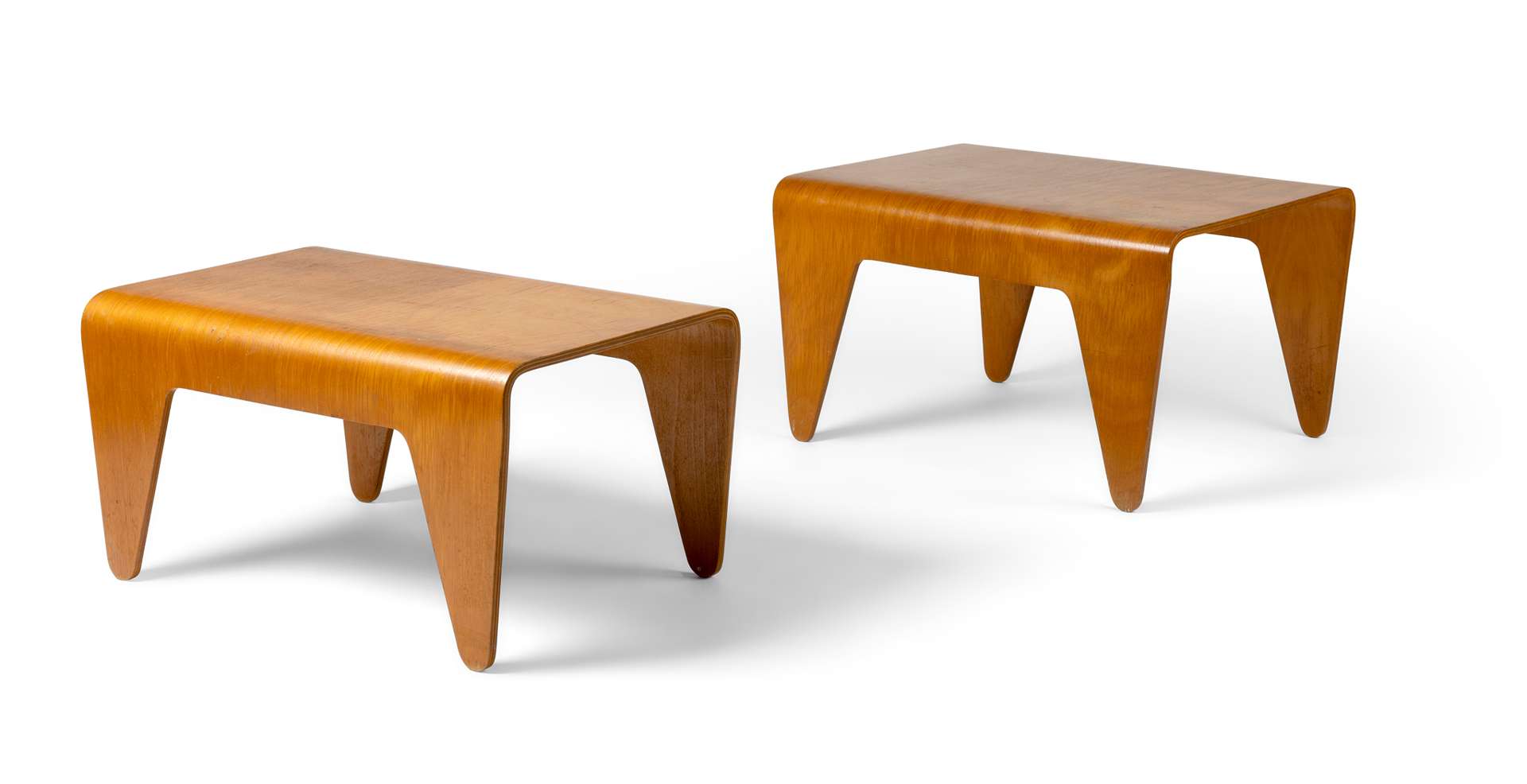 Past auction: MARCEL BREUER (HUNGARIAN 1902-1981) NEST OF TWO