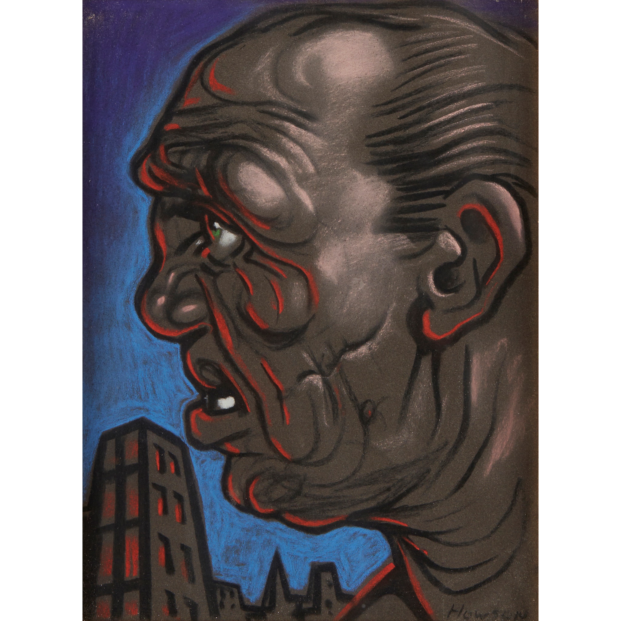 PETER HOWSON O.B.E. (SCOTTISH B.1958)