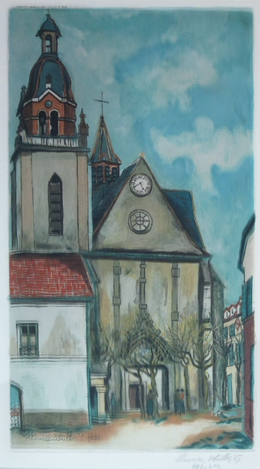 JACQUES VILLON AFTER MAURICE UTRILLO