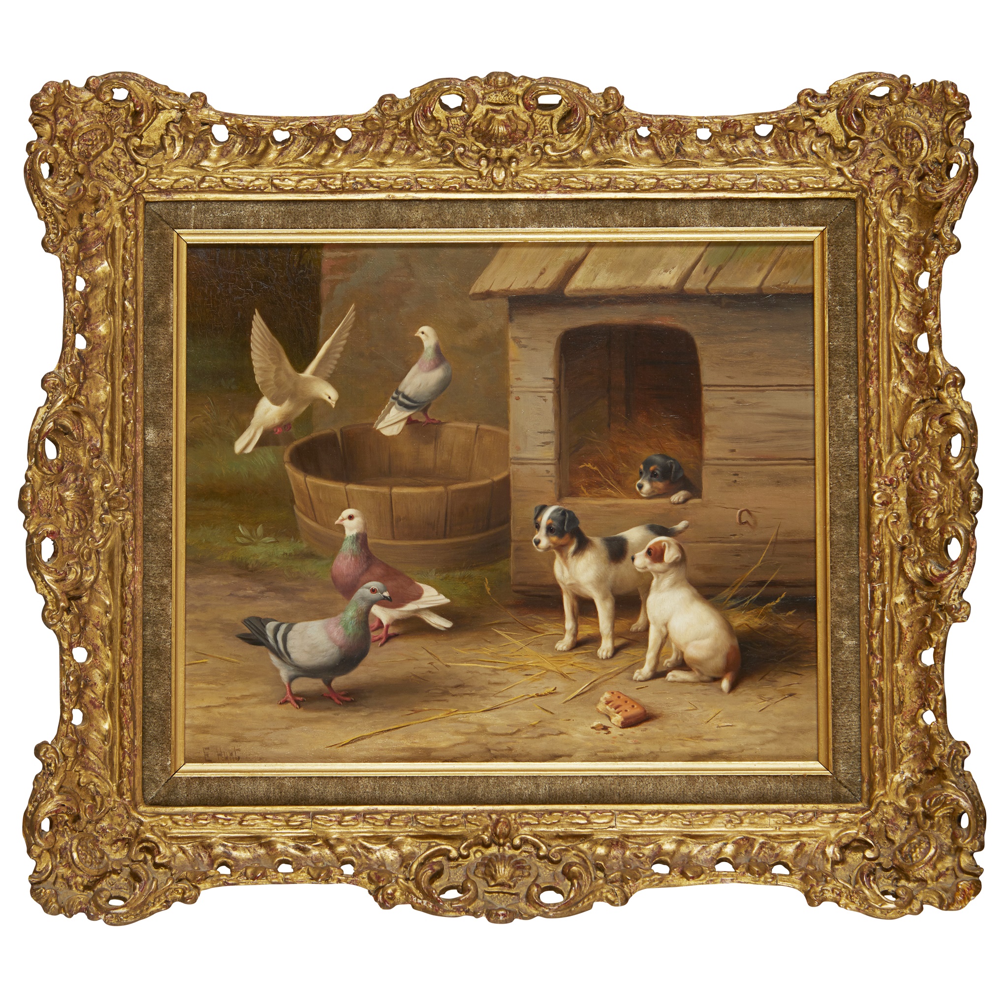 Edgar Hunt (British 1876-1953)