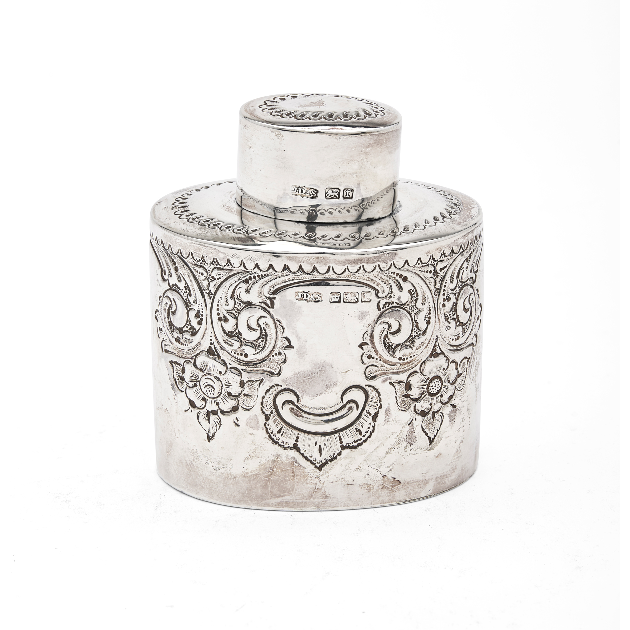 CALCUTTA - AN INDIAN EXPORT TEA CADDY