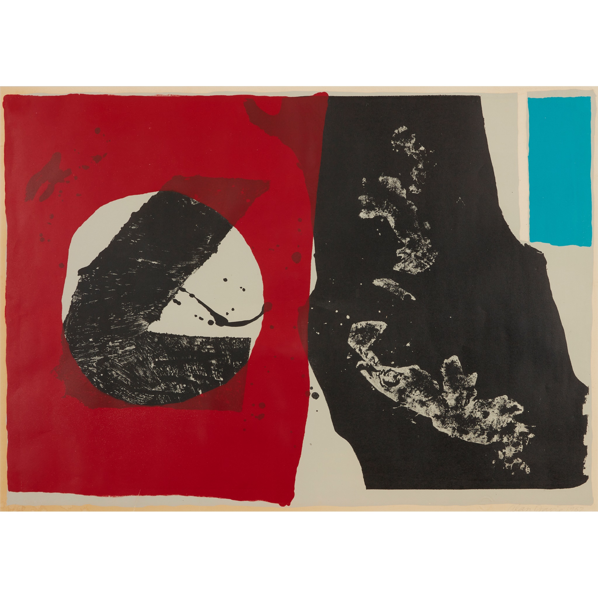 ALAN DAVIE C.B.E., R.A., H.R.S.A. (SCOTTISH 1920-2014)