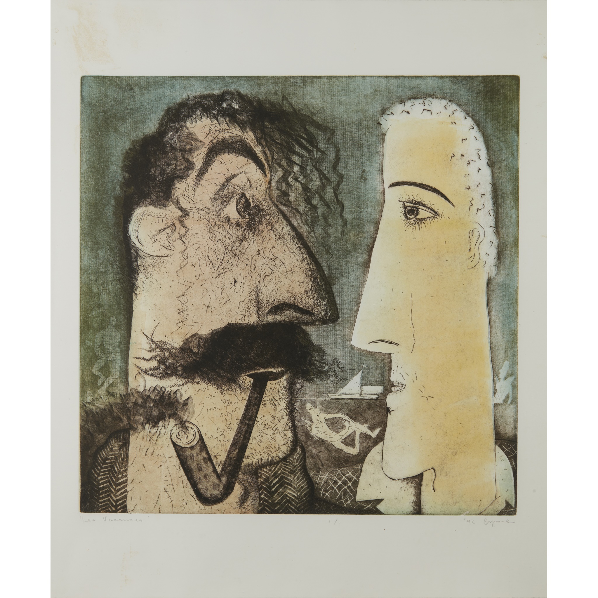 JOHN BYRNE R.S.A. (SCOTTISH 1940 - 2023)