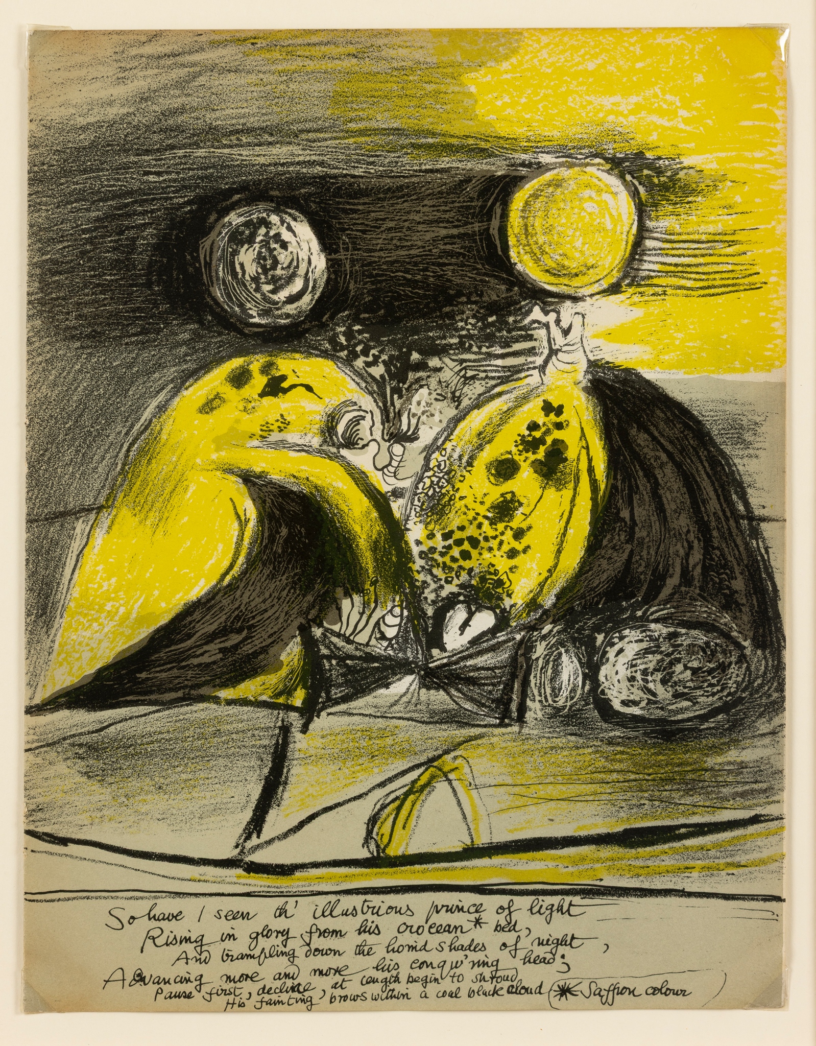 GRAHAM SUTHERLAND O.M. (BRITISH 1903-1980)