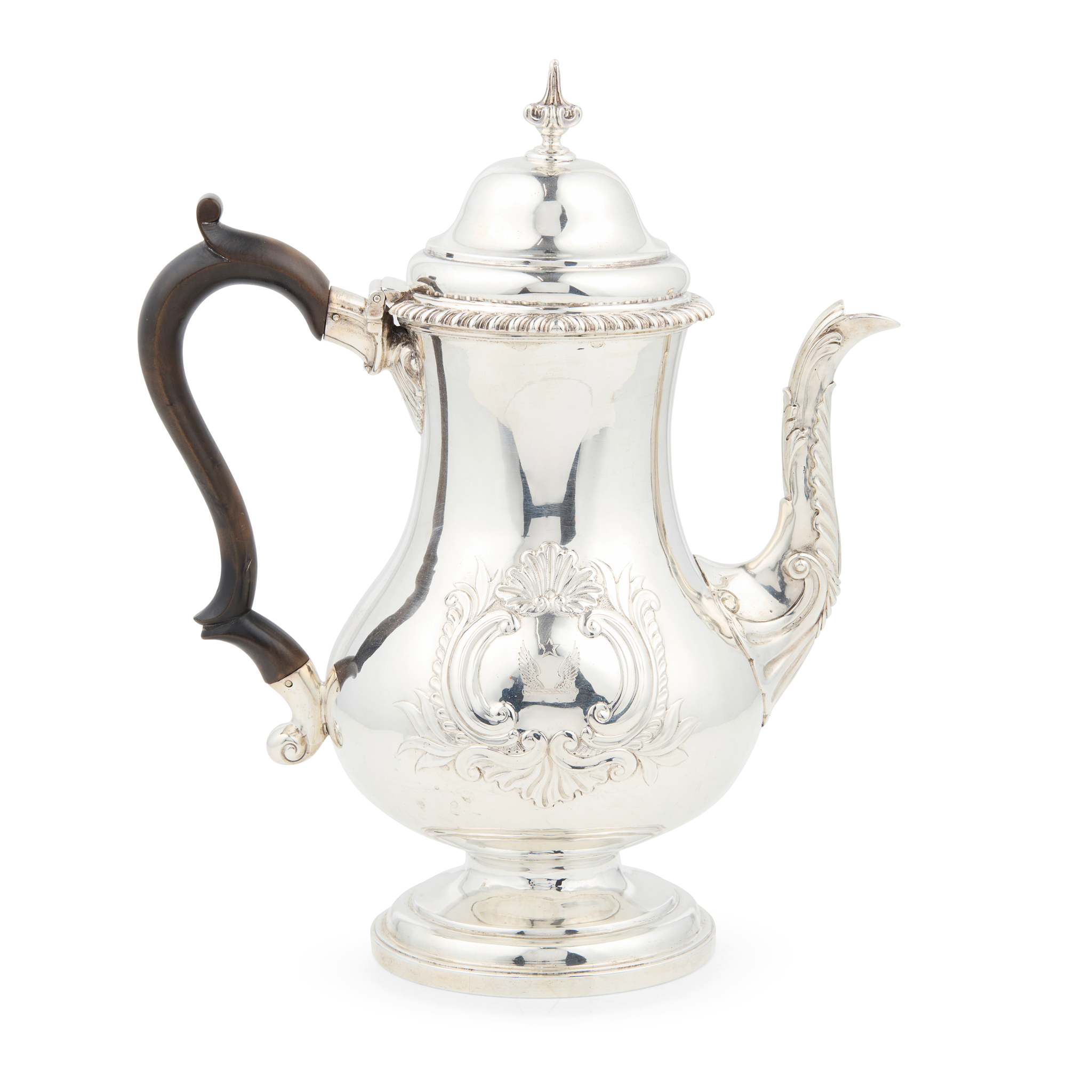 A GEORGE IV COFFEE POT