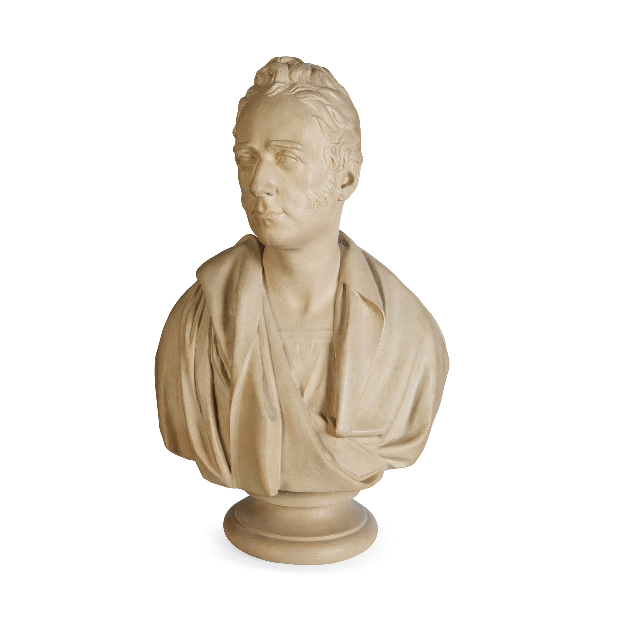 TERRACOTTA BUST OF A LORD FRANCIS JEFFREY